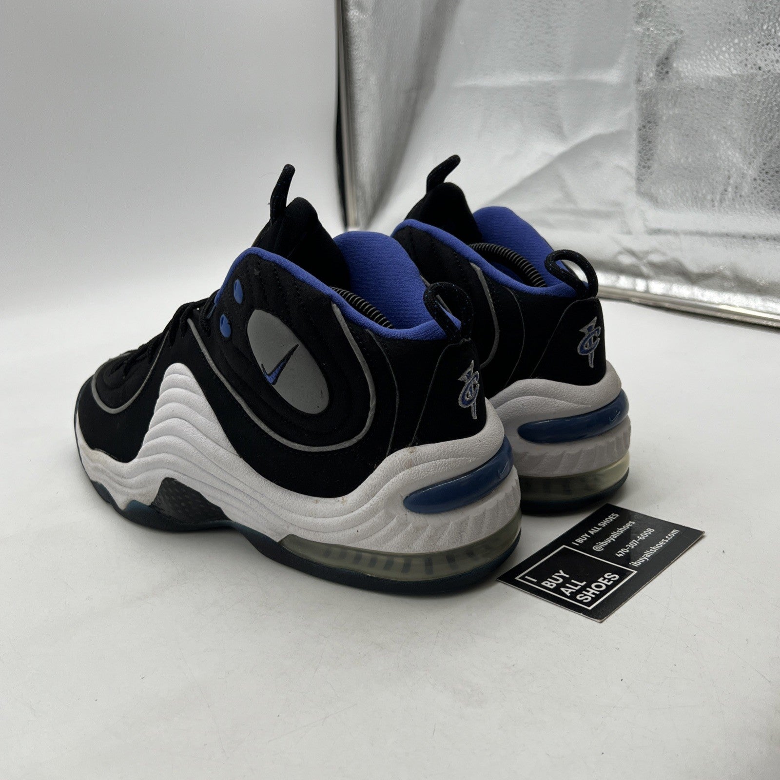 Size 9 - Nike Air Penny 2 Black Royal (333886-041)
