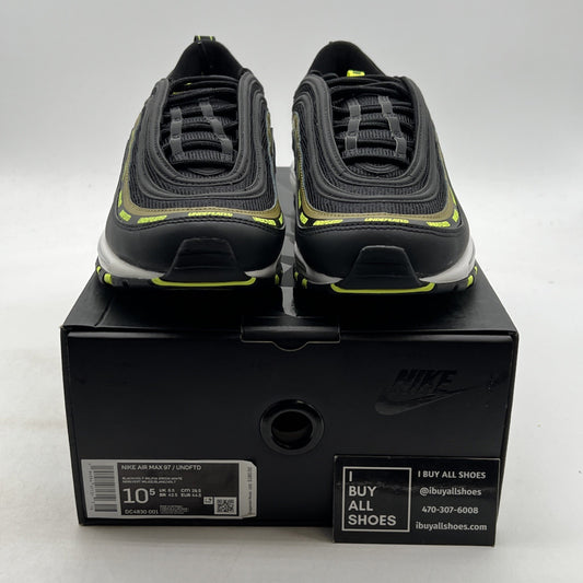Size 10.5 - Nike Undefeated x Air Max 97 Black Volt (DC4830-001)