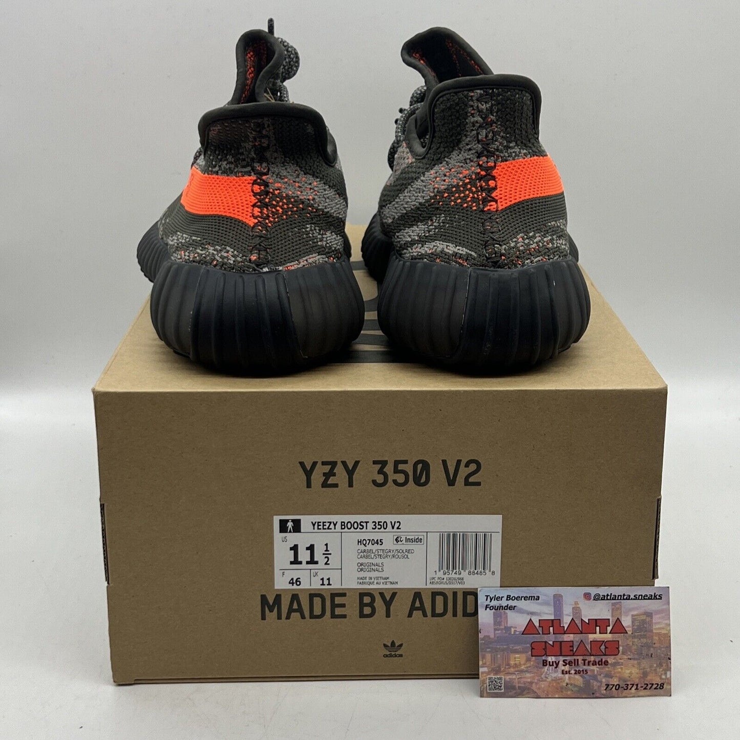 Size 11.5 - adidas Yeezy Boost 350 V2 Low Carbon Beluga