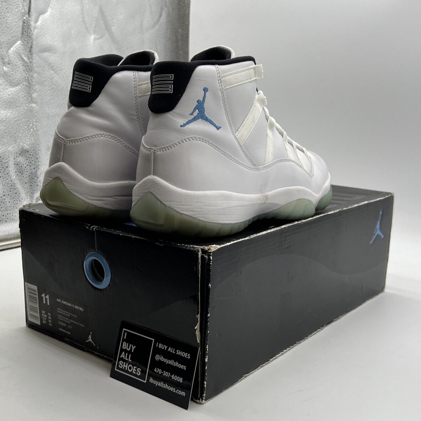 Size 11 - Air Jordan 11 Retro High Legend Blue (378037-117)