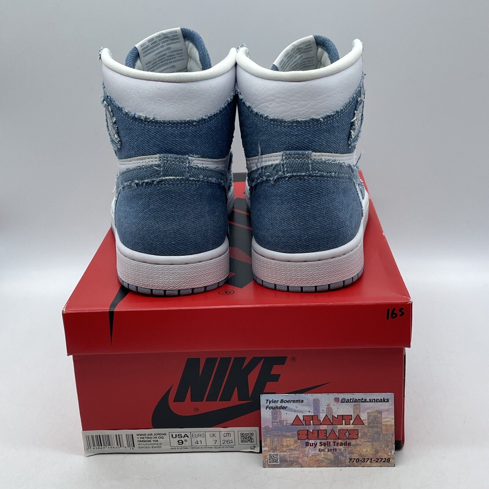 Size 9.5 - Jordan 1 High OG Denim 2022