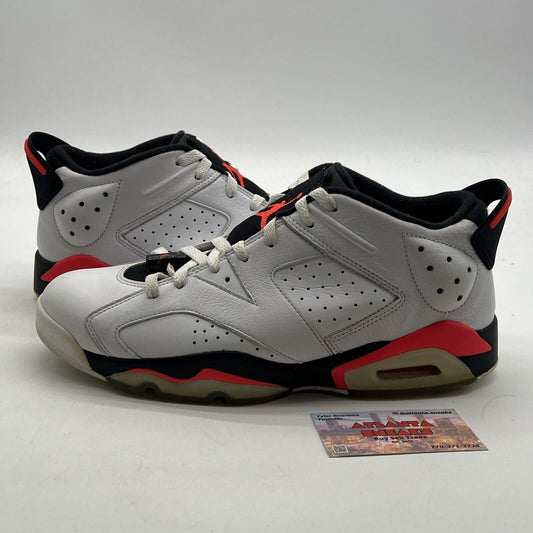 Size 10 - Air Jordan 6 Low White Infrared (304401-123)