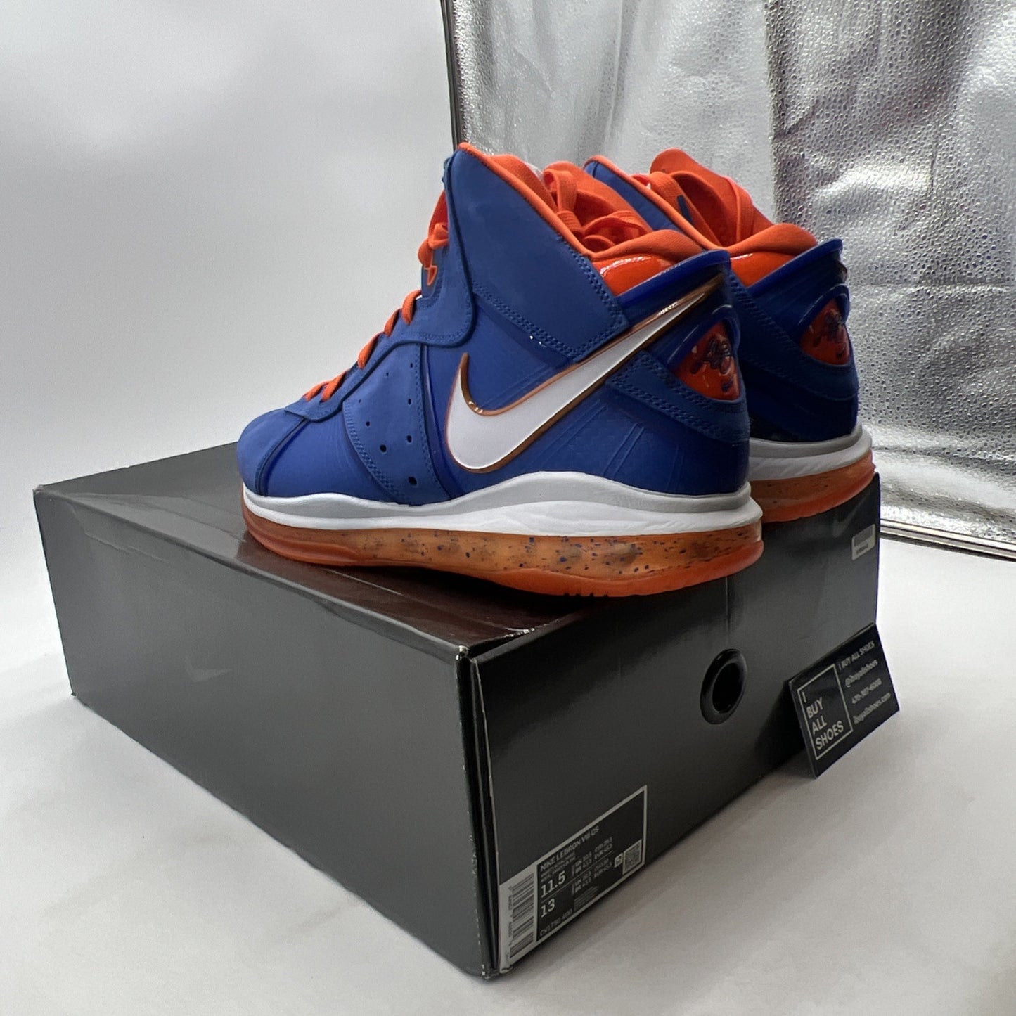 Size 11.5 - Nike LeBron 8 HWC - (CV1750-400)