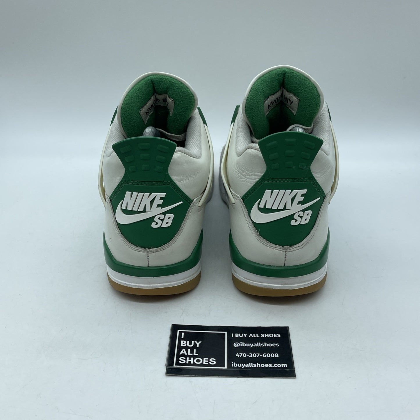 Size 8 - Jordan 4 Retro SP x Nike SB Mid Pine Green Grey White (DR5415-103)