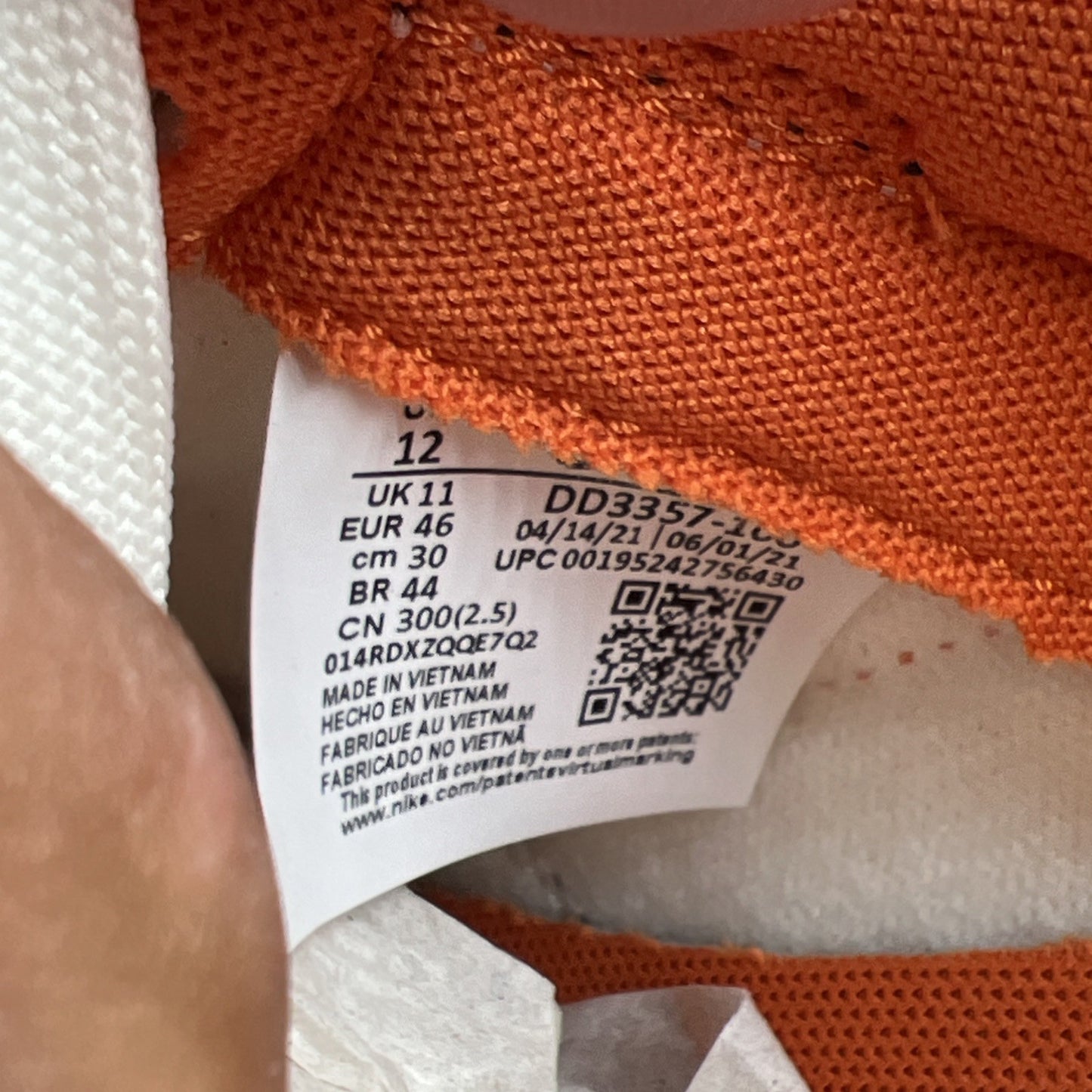 Size 12 - Nike Dunk Premium 2021 Low Halloween (DD3357-100)