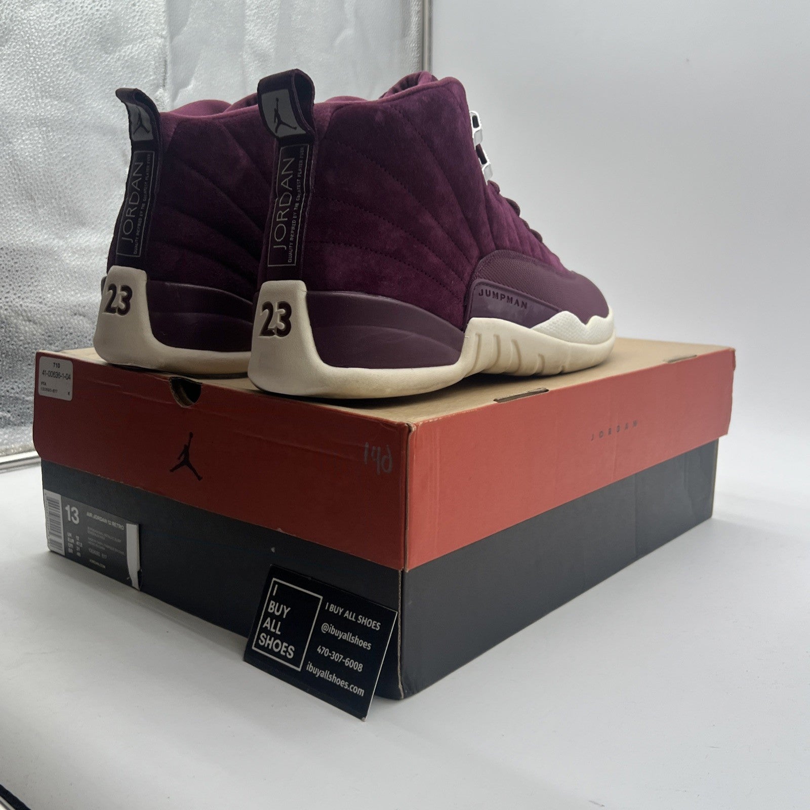 Size 13 - Air Jordan 12 Retro Bordeaux (130690-617)