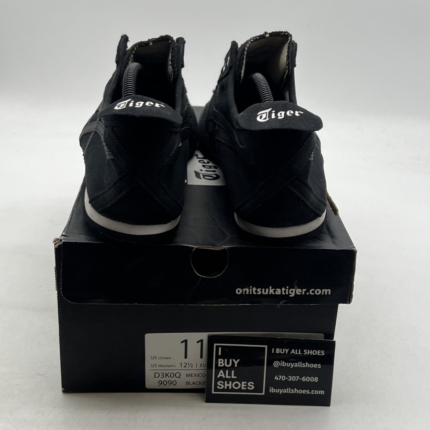 Size 11 - Onitsuka Tiger Mexico 66 Slip-On Trainers (D3K0Q-9090)