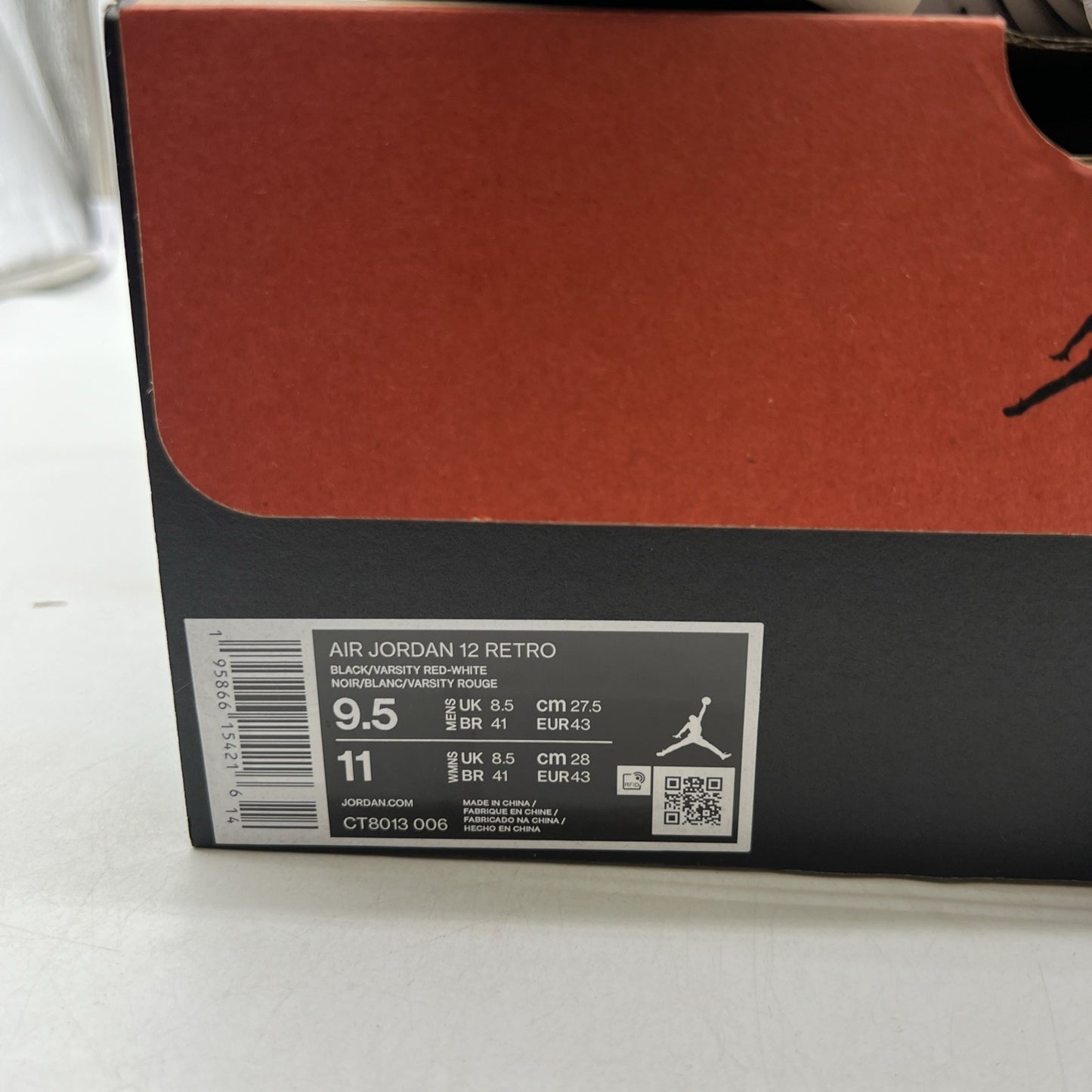 Size 9.5 - Air Jordan 12 Retro Mid Playoff (CT8013-006)