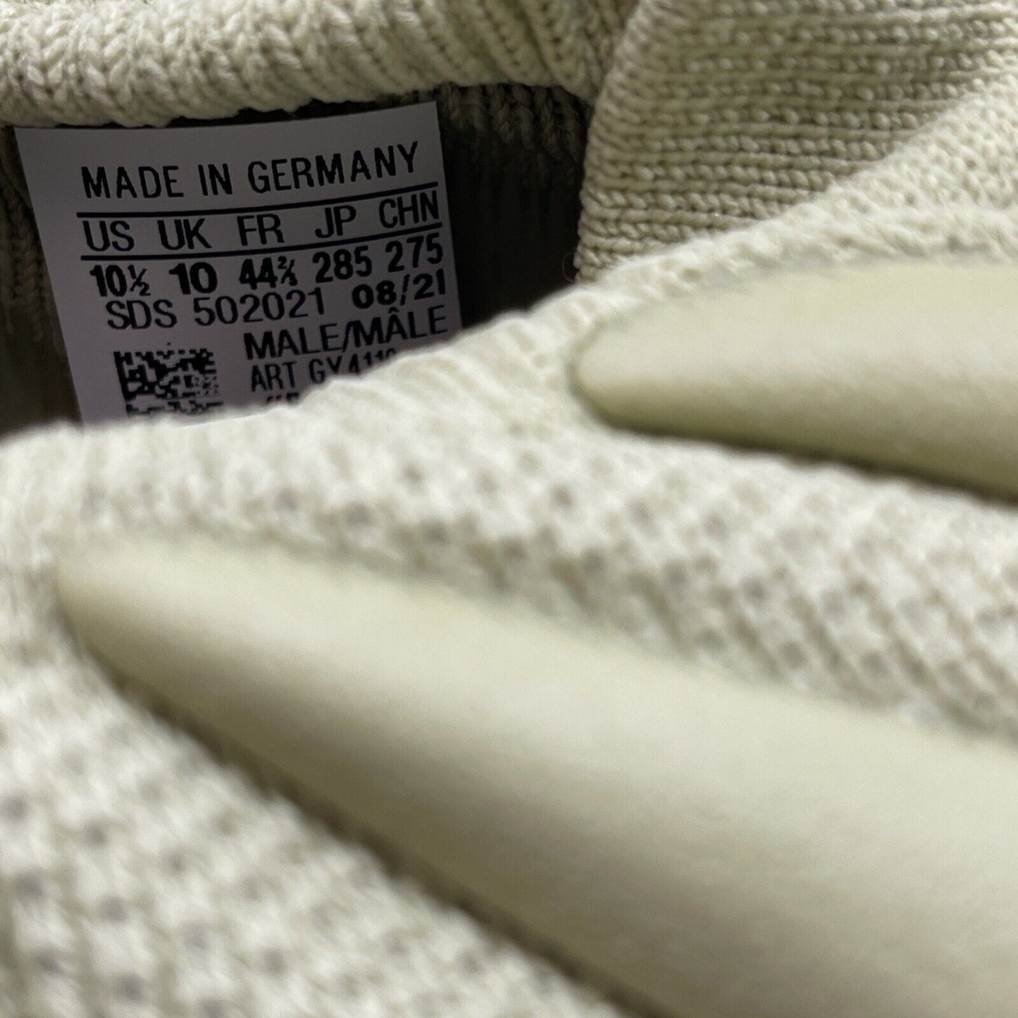 Size 10.5 - adidas Yeezy 450 Resin Green Suede Leather (GY4110)