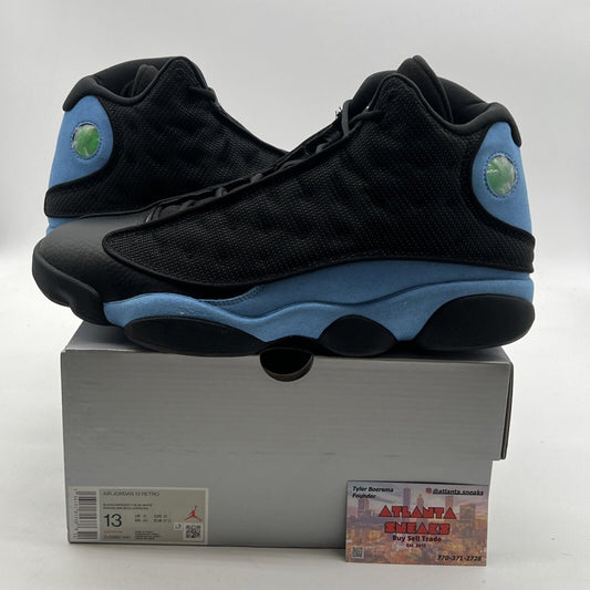 Size 13 - Air Jordan 13 Retro Mid Black University Blue (DJ5982-041)