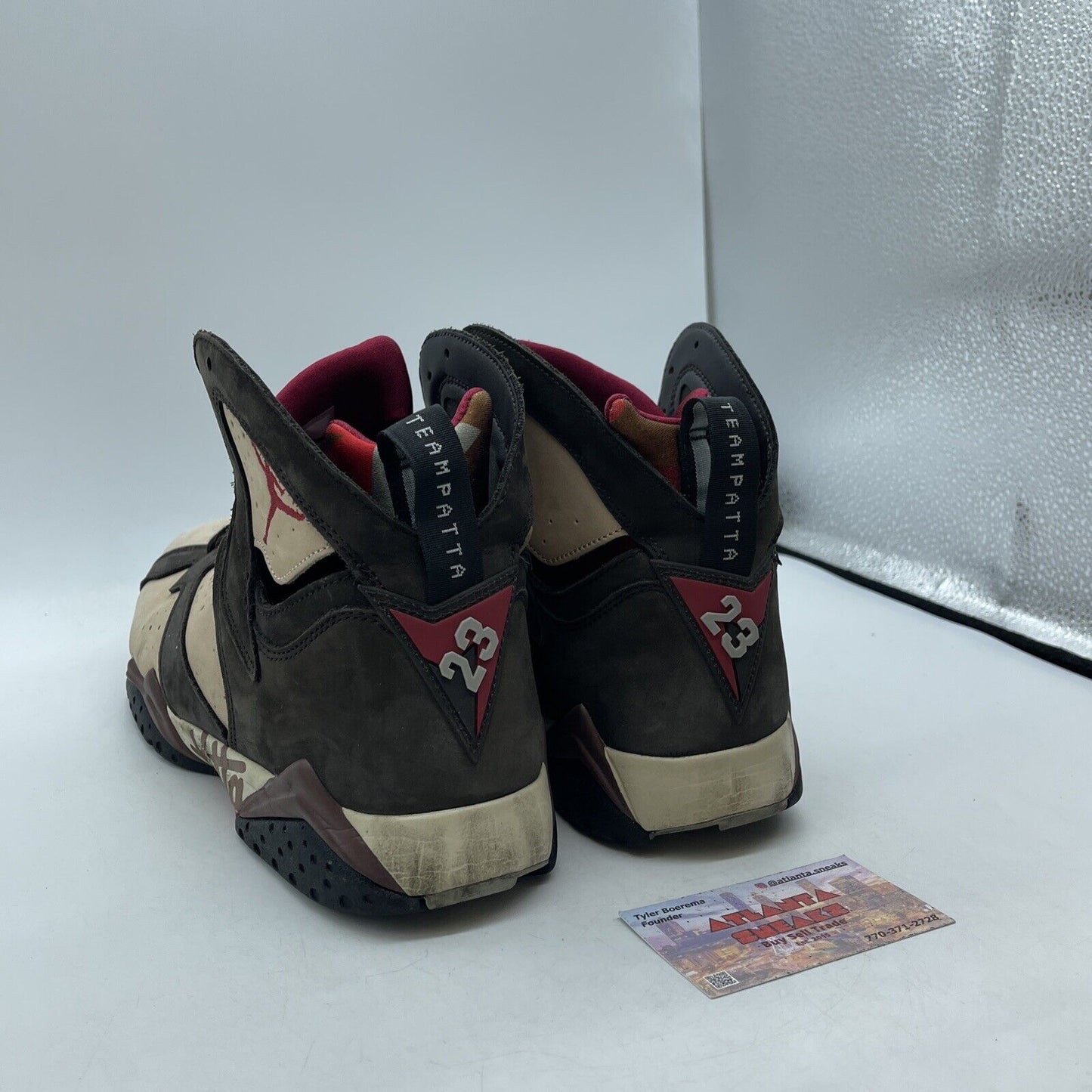 Size 11.5 - Patta x Air Jordan 7 Retro OG SP Shimmer Brown Suede (AT3375-200)