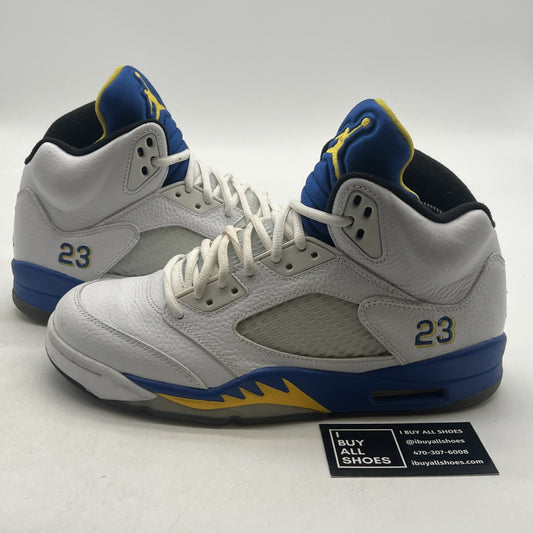 Size 9 - Air Jordan 5 Retro 2013 Laney (136027-189)