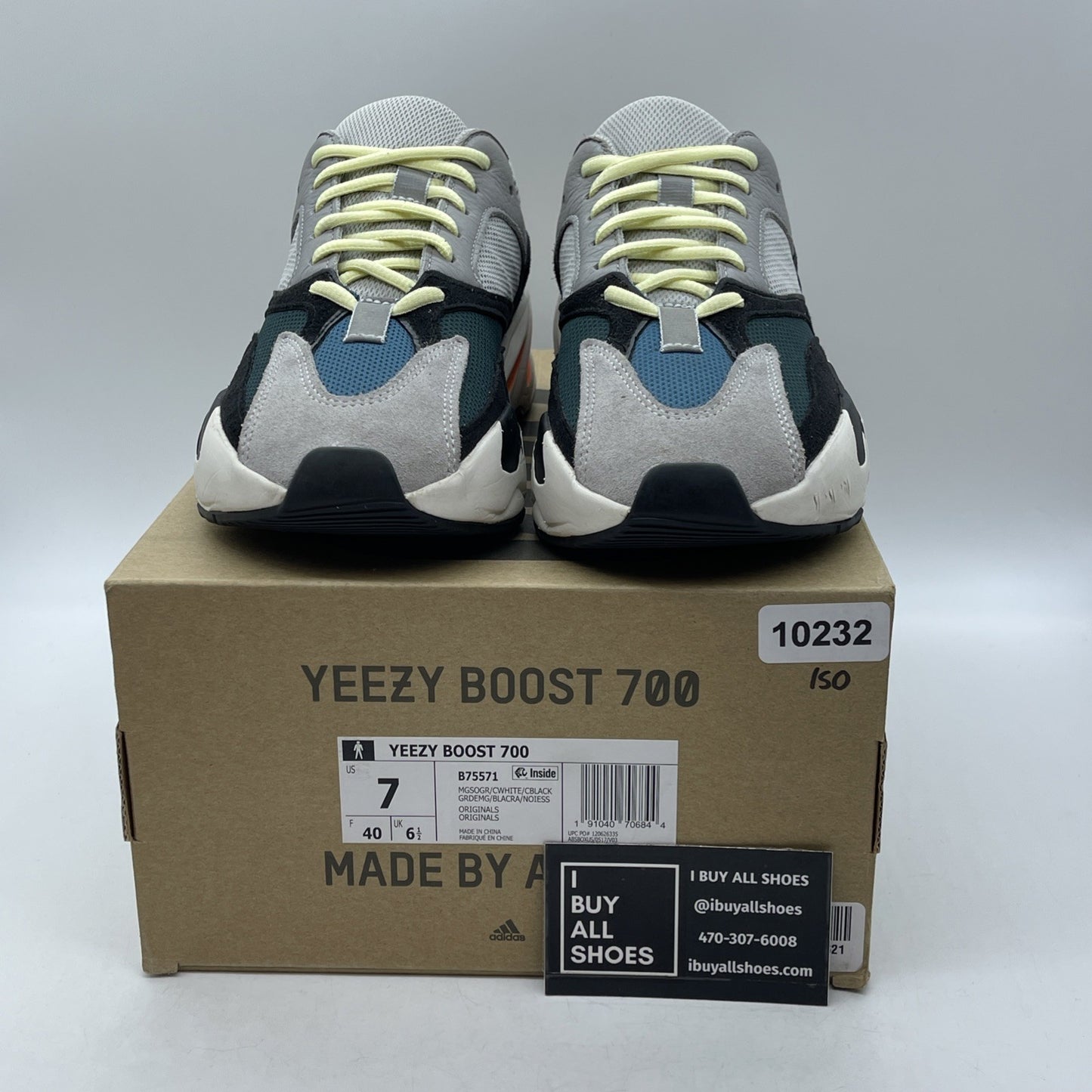 Size 7 - adidas Yeezy Boost 700 Low Wave Runner Suede Leather (B75571)