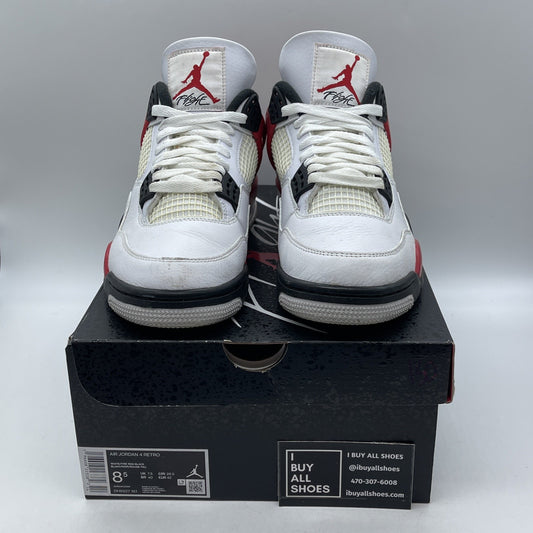 Size 8.5 - Air Jordan 4 Retro Mid Red Cement