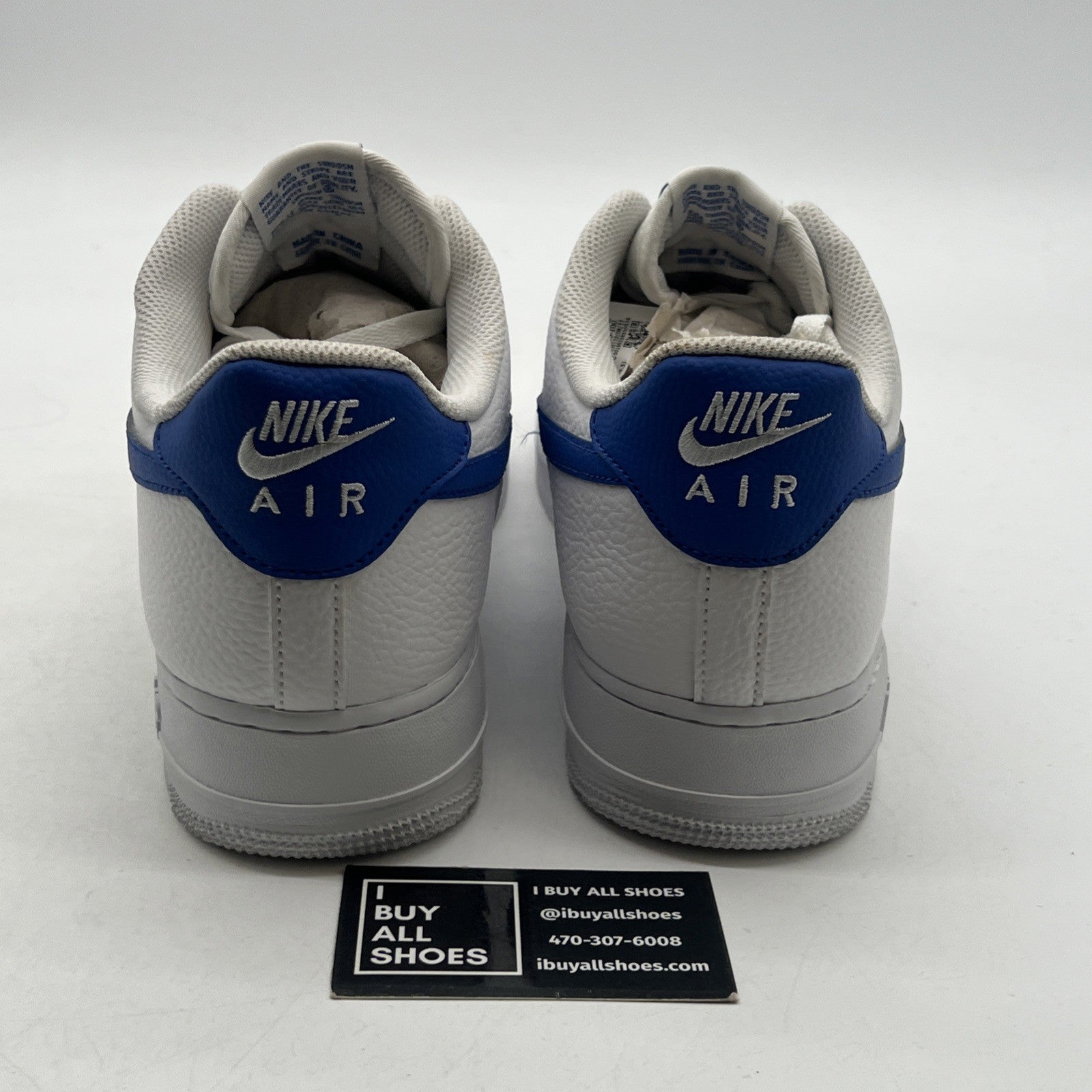 Size 14 - Nike Air Force 1 Low White Game Royal (DM2845-100)