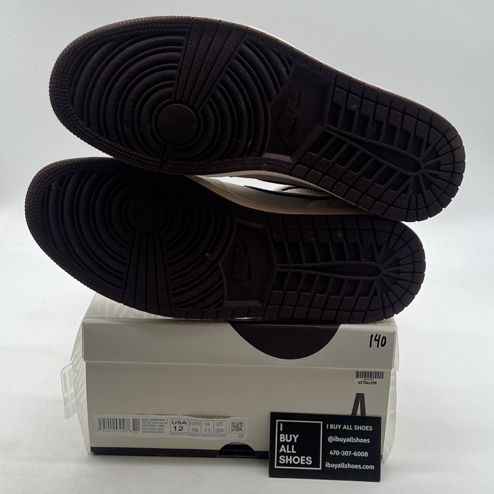 Size 12 - Air Jordan 1 OG x A Ma Maniere High Airness (DO7097-100)