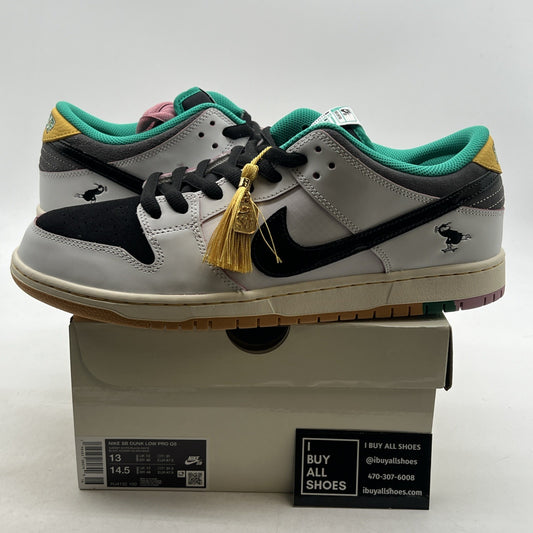 Size 13 - Nike CSEF x Dunk SB Low White Clear Emerald (HJ4132-100)