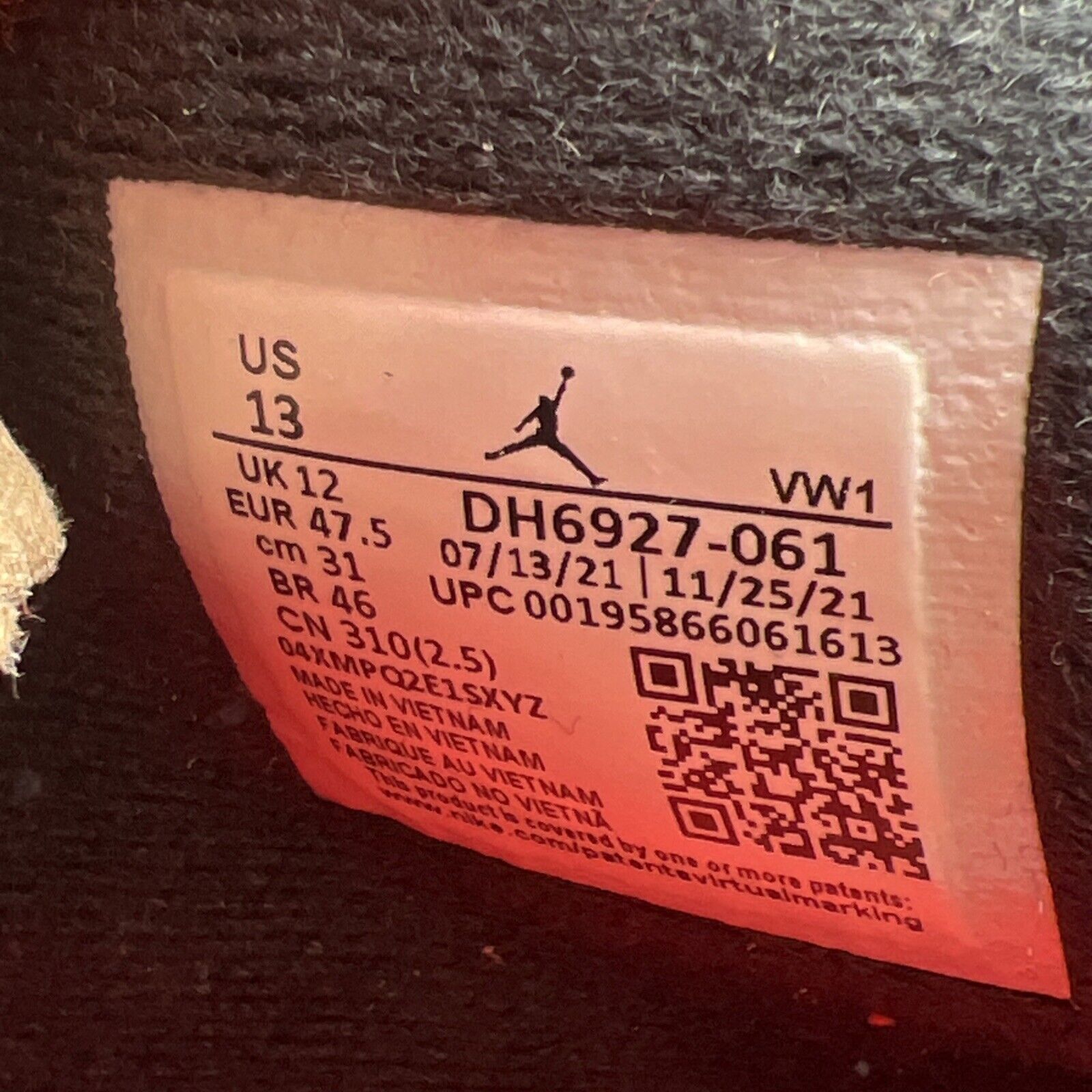 Size 13 - Air Jordan 4 Retro Mid Infrared (DH6927-061)