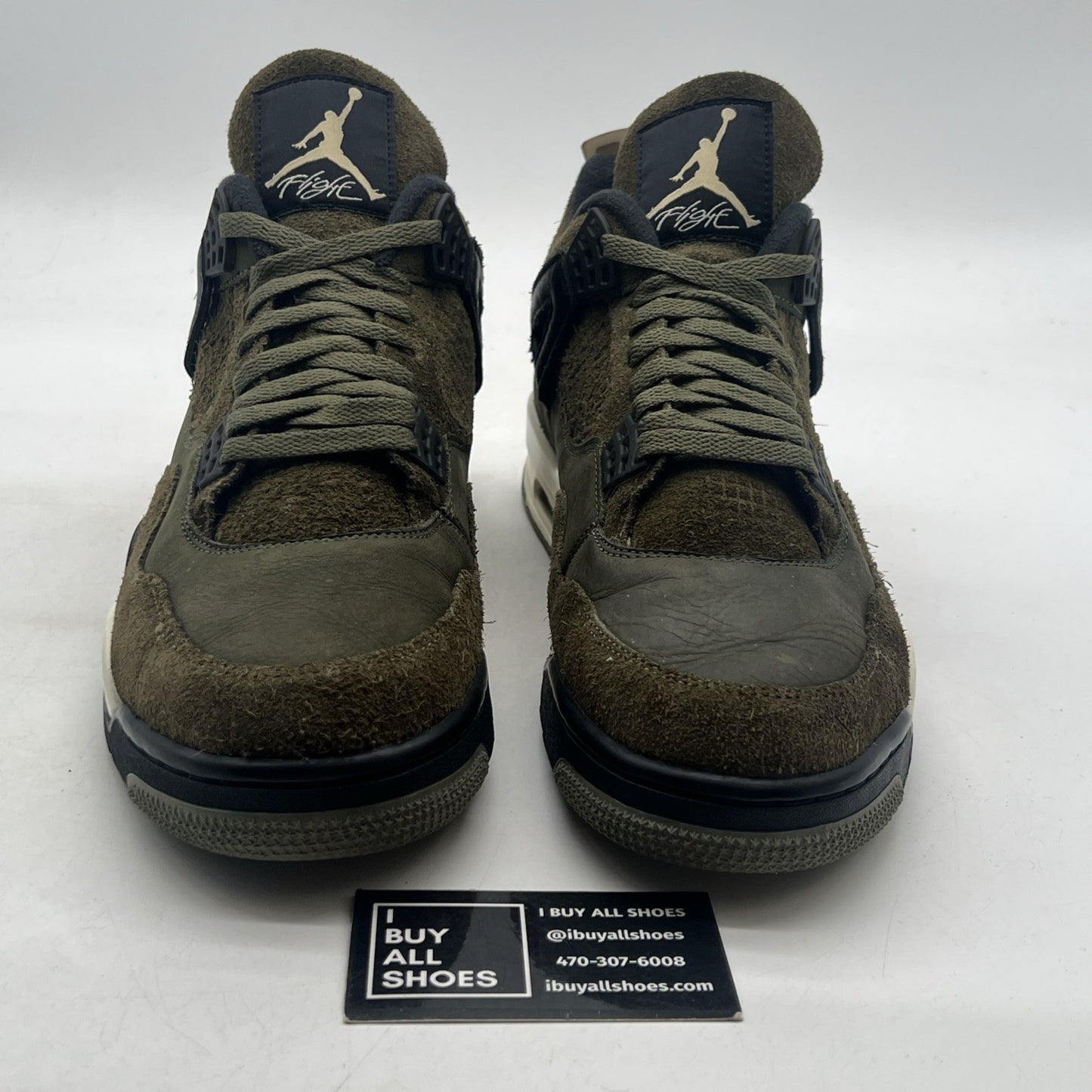 Size 12 - Air Jordan 4 SE Retro Low Craft - Olive (FB9927-200)
