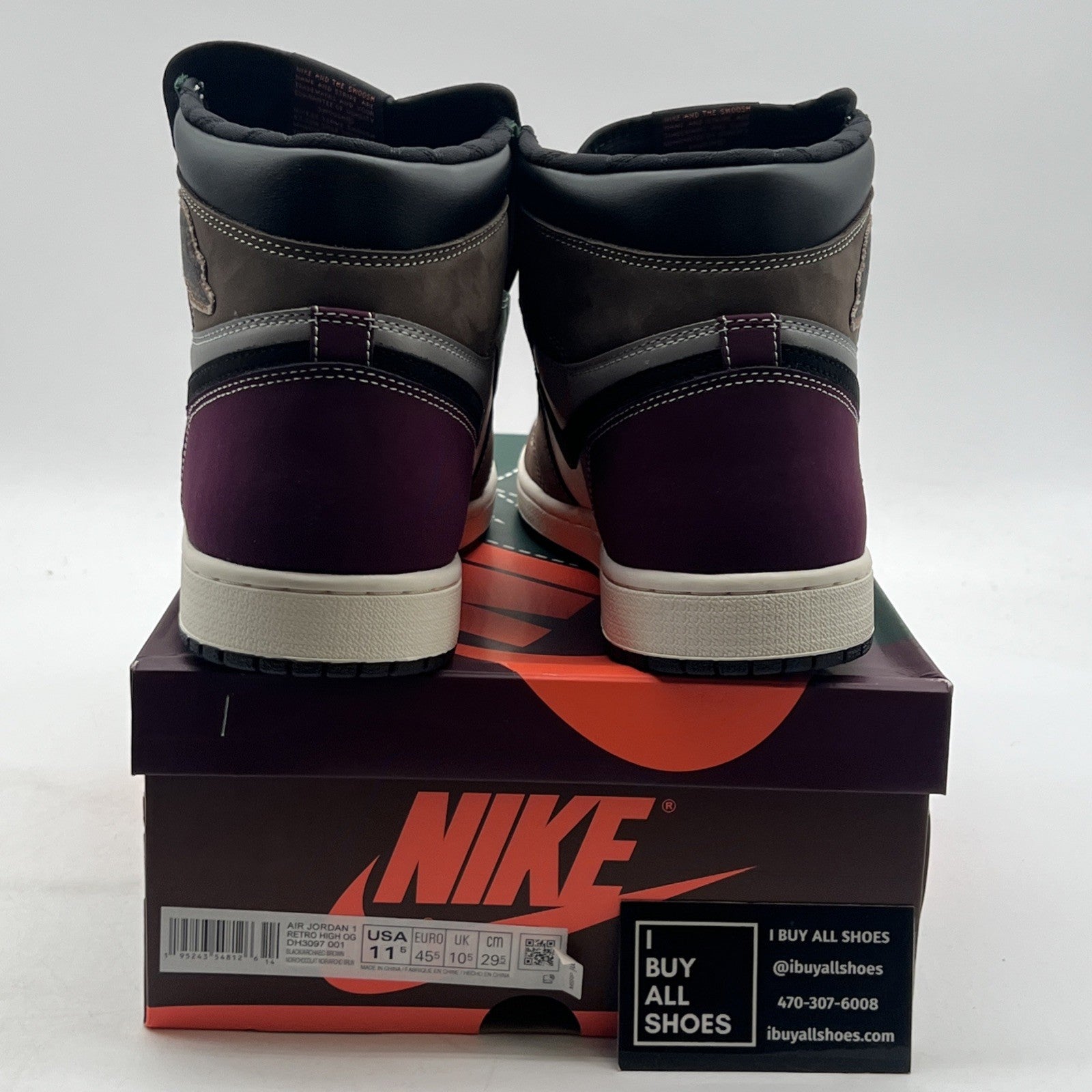 Size 11.5 - Air Jordan 1 High OG Crafted 2021 (DH3097-001)
