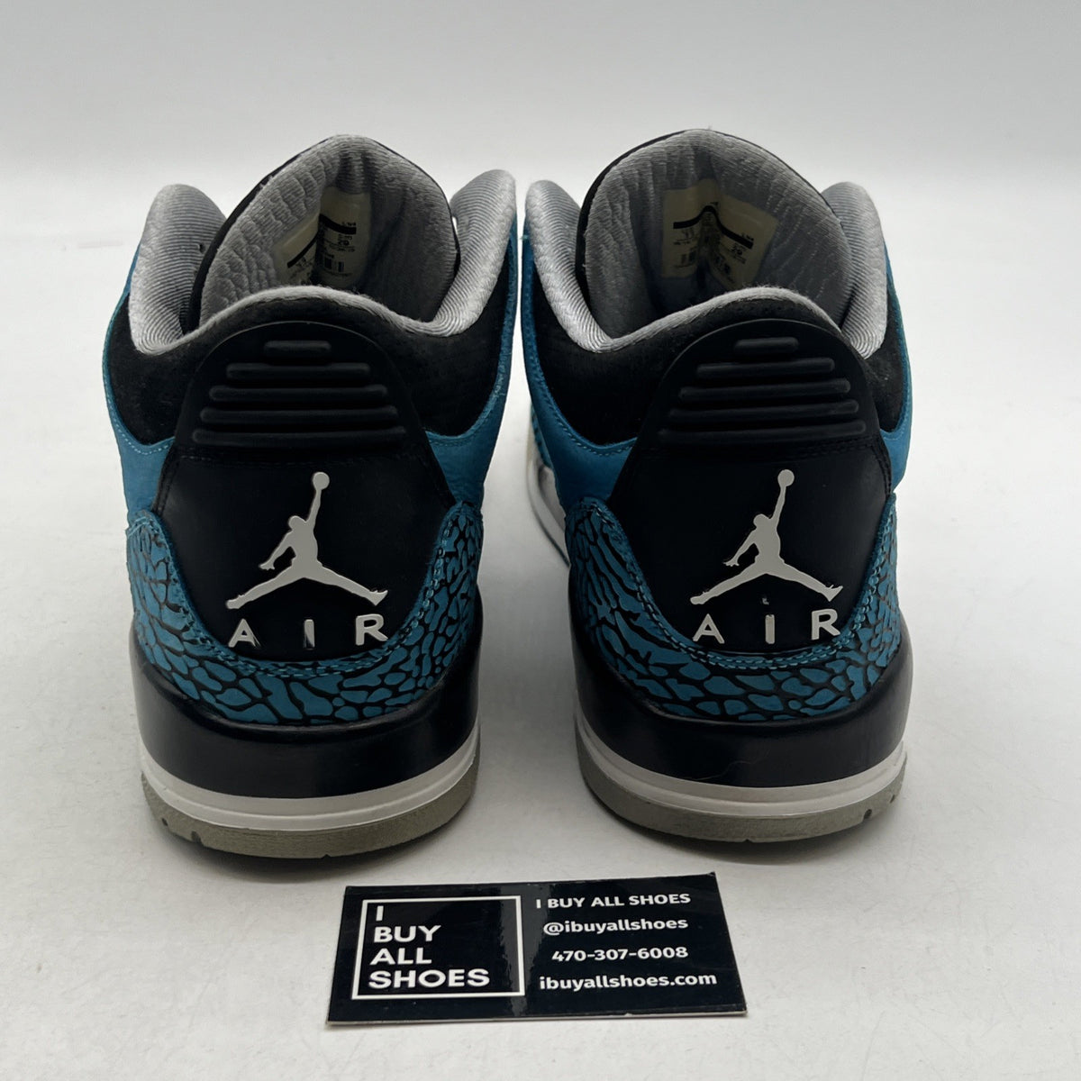 Size 11 - Air Jordan 3 Retro Powder Blue (136064-406)