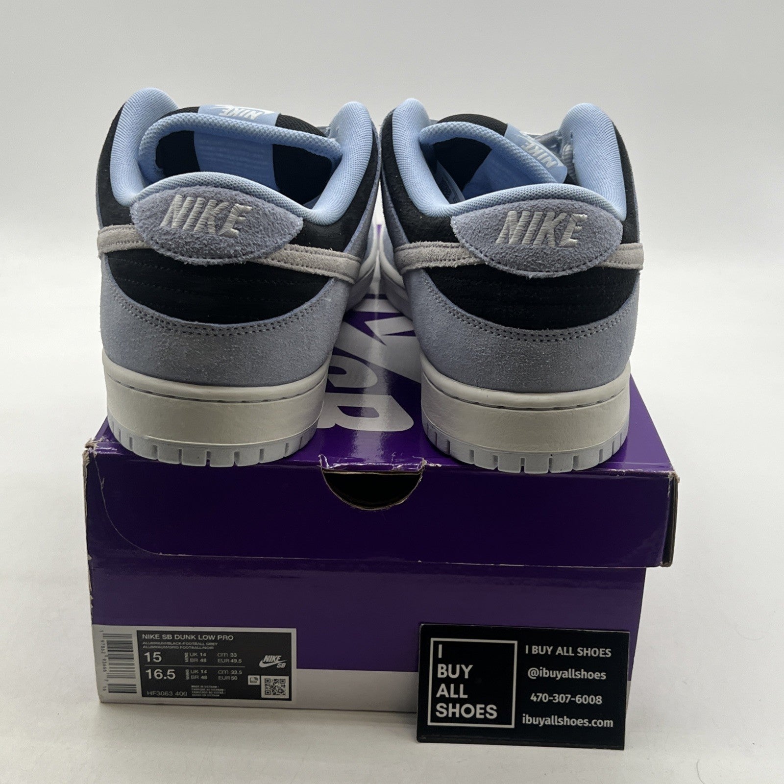 Size 15 - Nike Dunk SB Low Aluminum (HF3063-400)