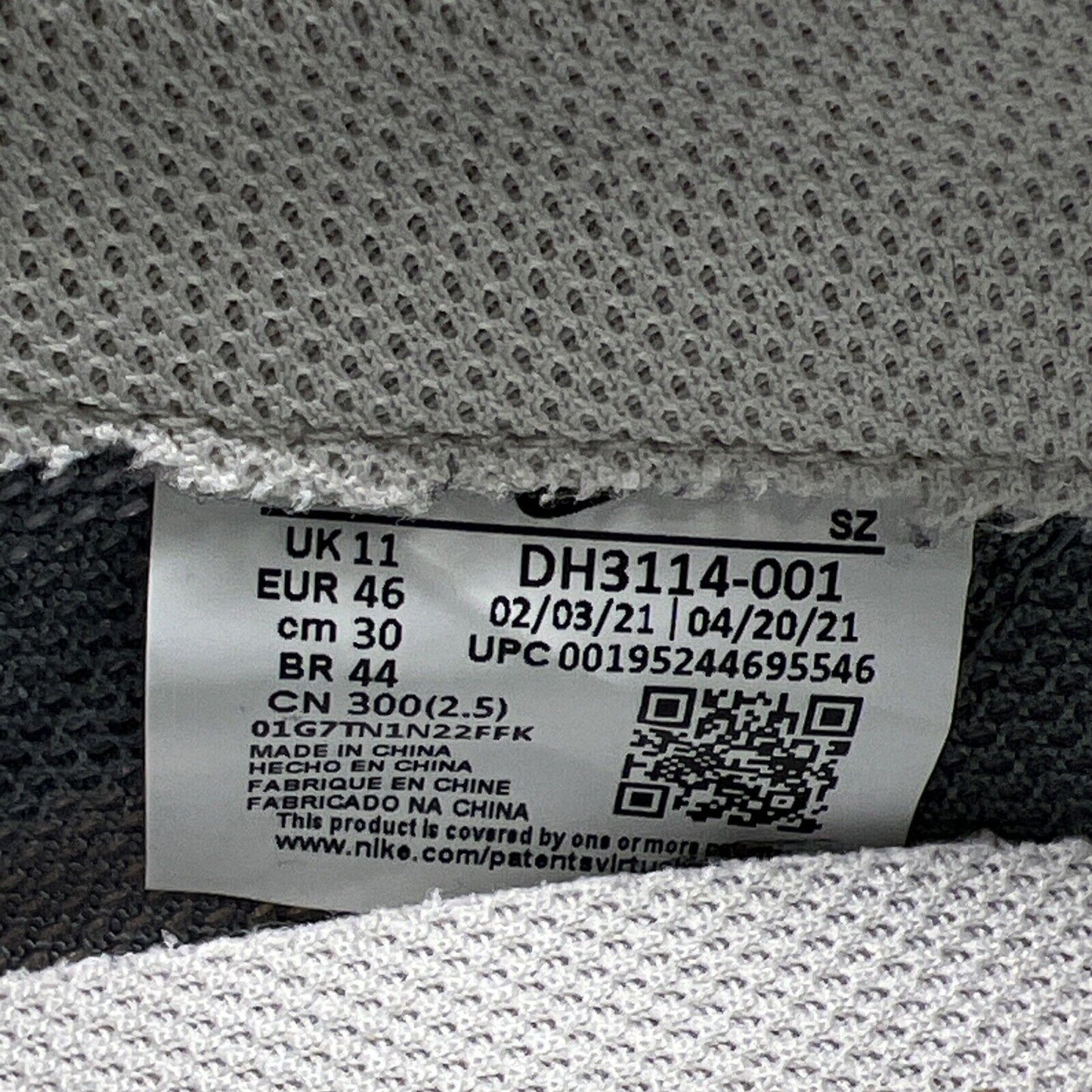 Size 12 - Nike sacai x Clot x LDWaffle Kiss Of Death 2 (DH3114-001)