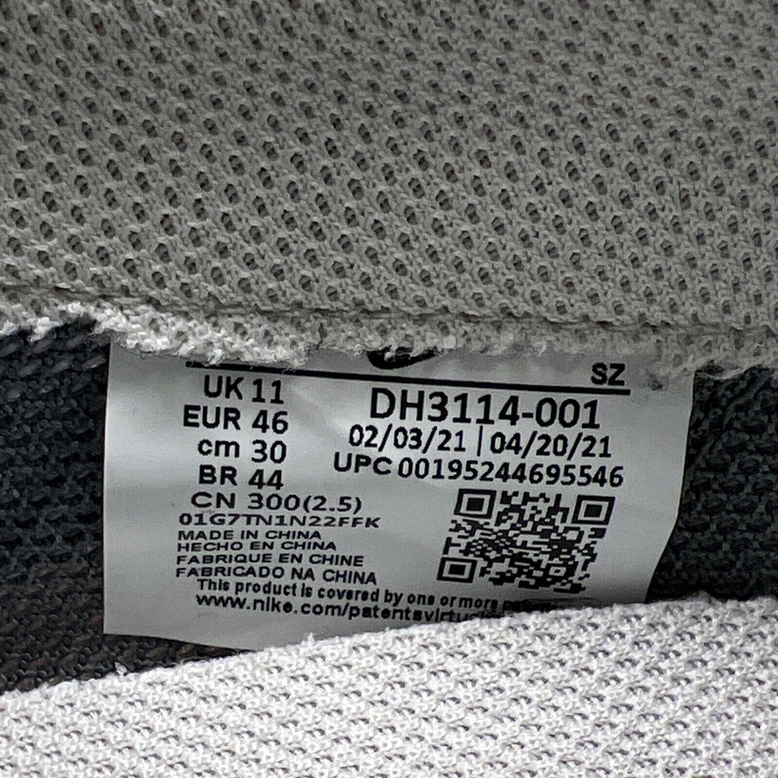 Size 12 - Nike sacai x Clot x LDWaffle Kiss Of Death 2 (DH3114-001)