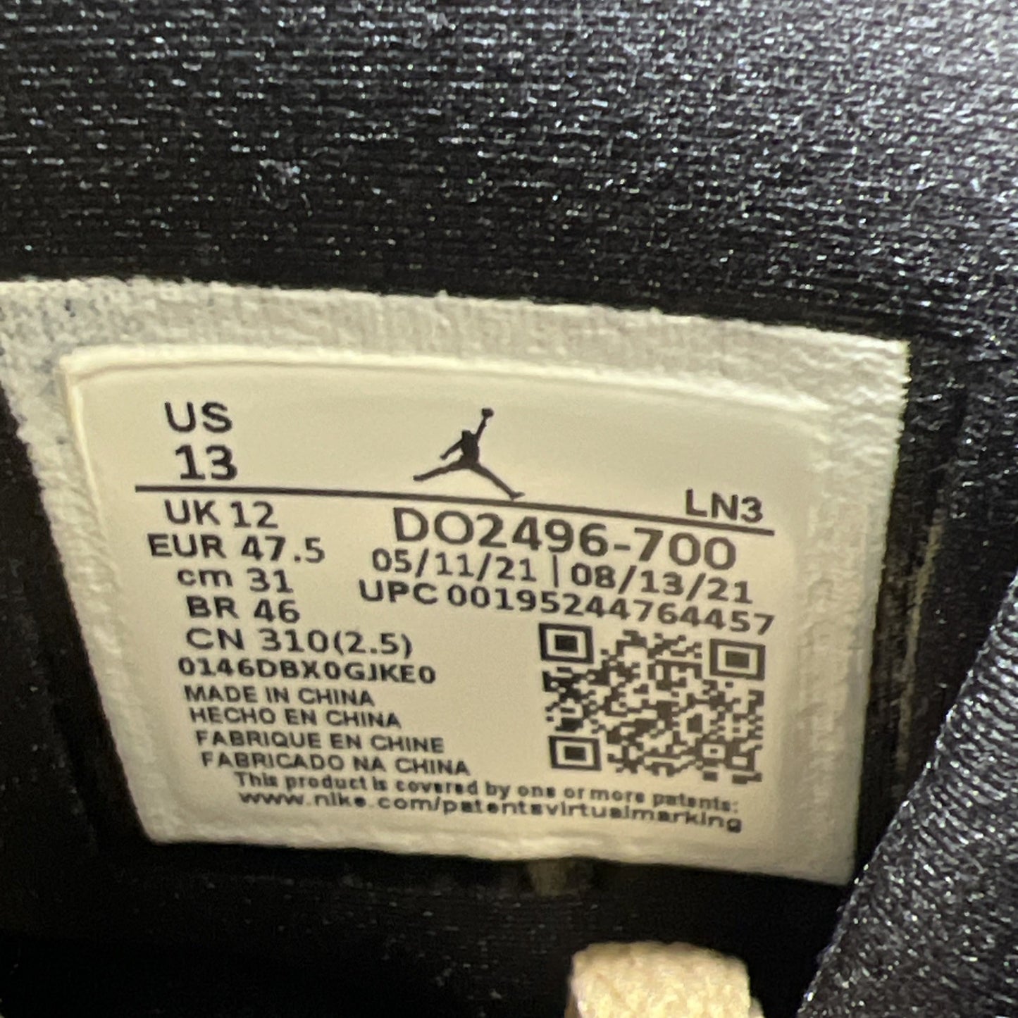 Size 13 - Rui Hachimura x Air Jordan 8 Retro SE Black Samurai (DO2496-700)