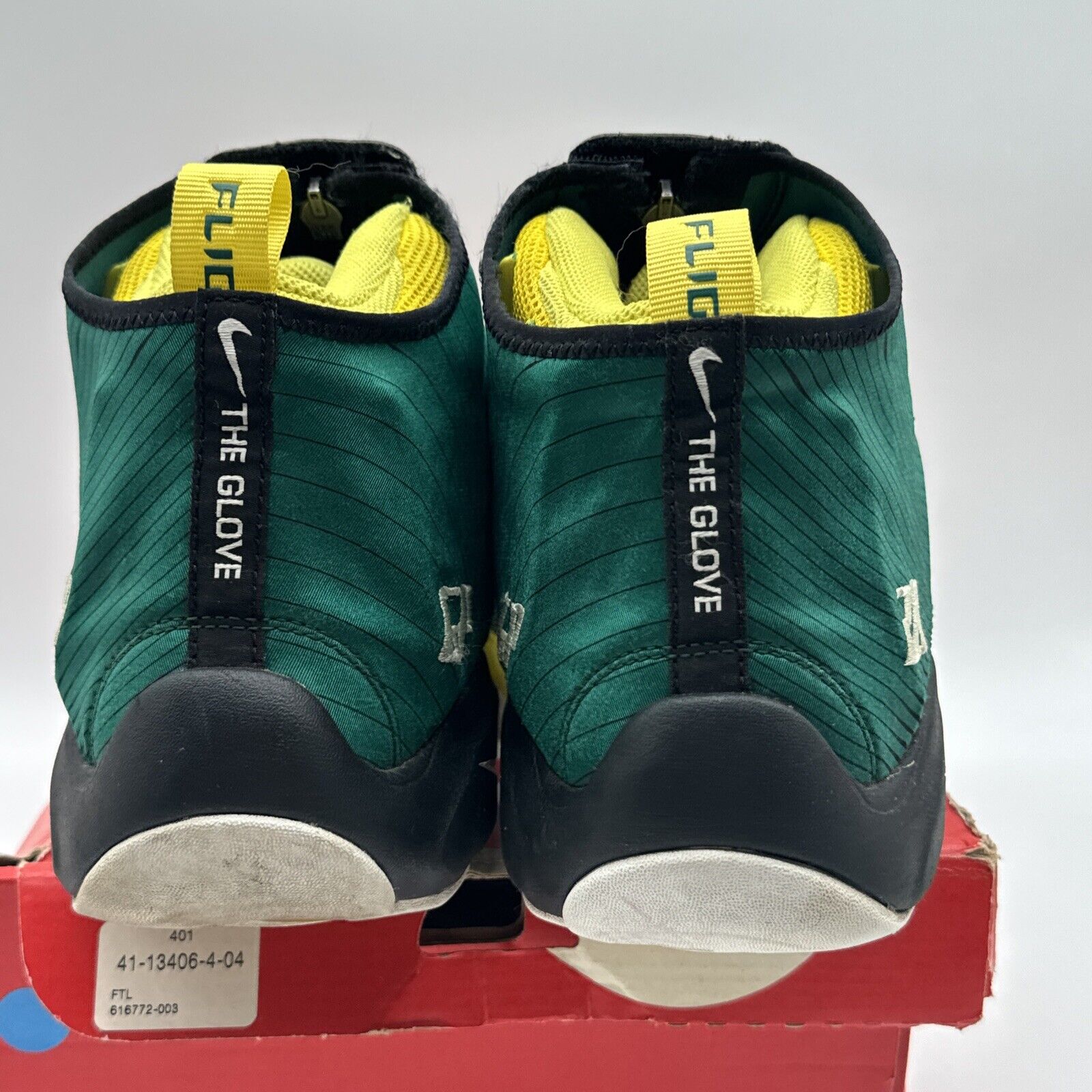 Size 12 - Nike Air Zoom Flight QS Sole Collector 2013 Green Yellow Black Suede