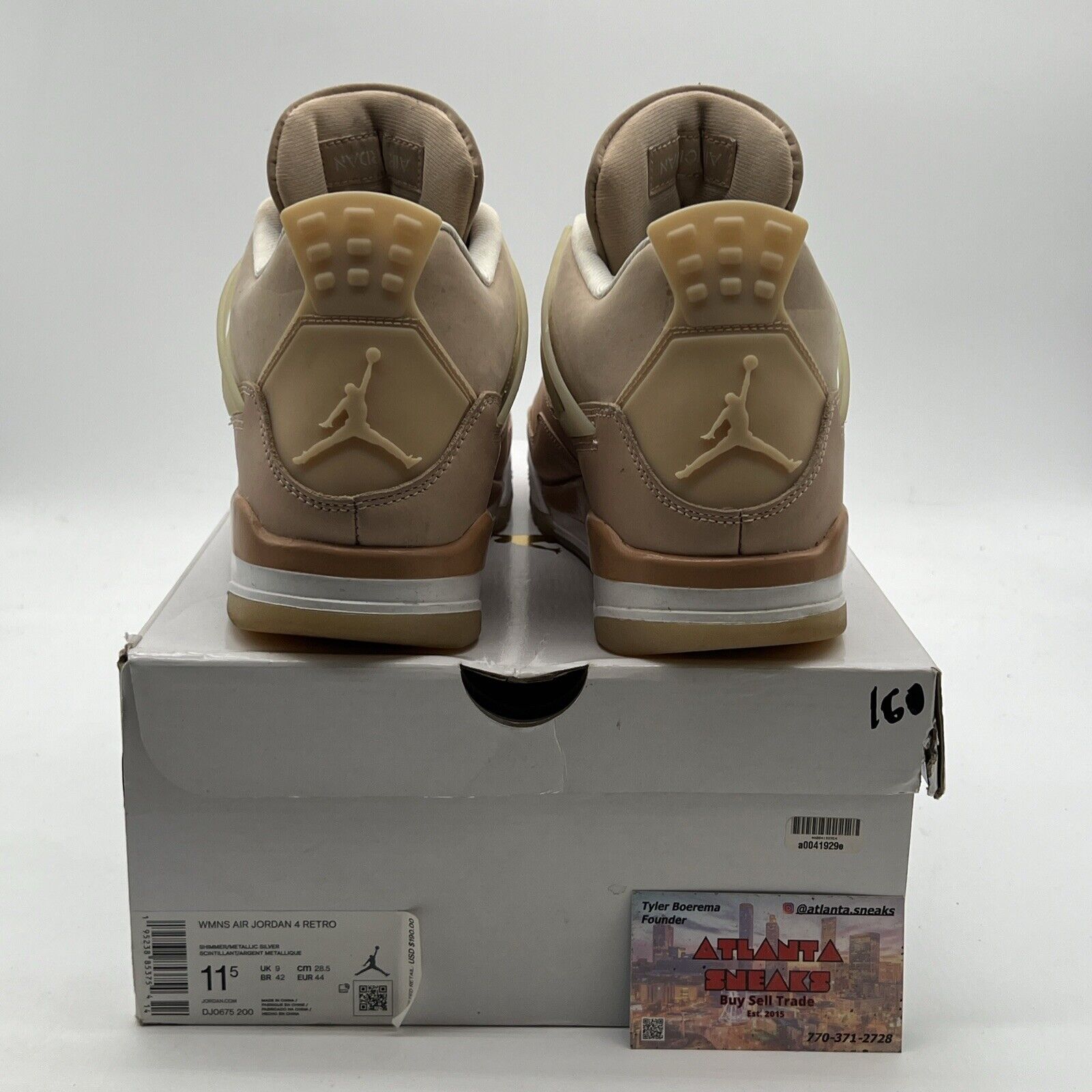 Size 11.5 - Air Jordan 4 Retro Shimmer W (DJ0675-200)