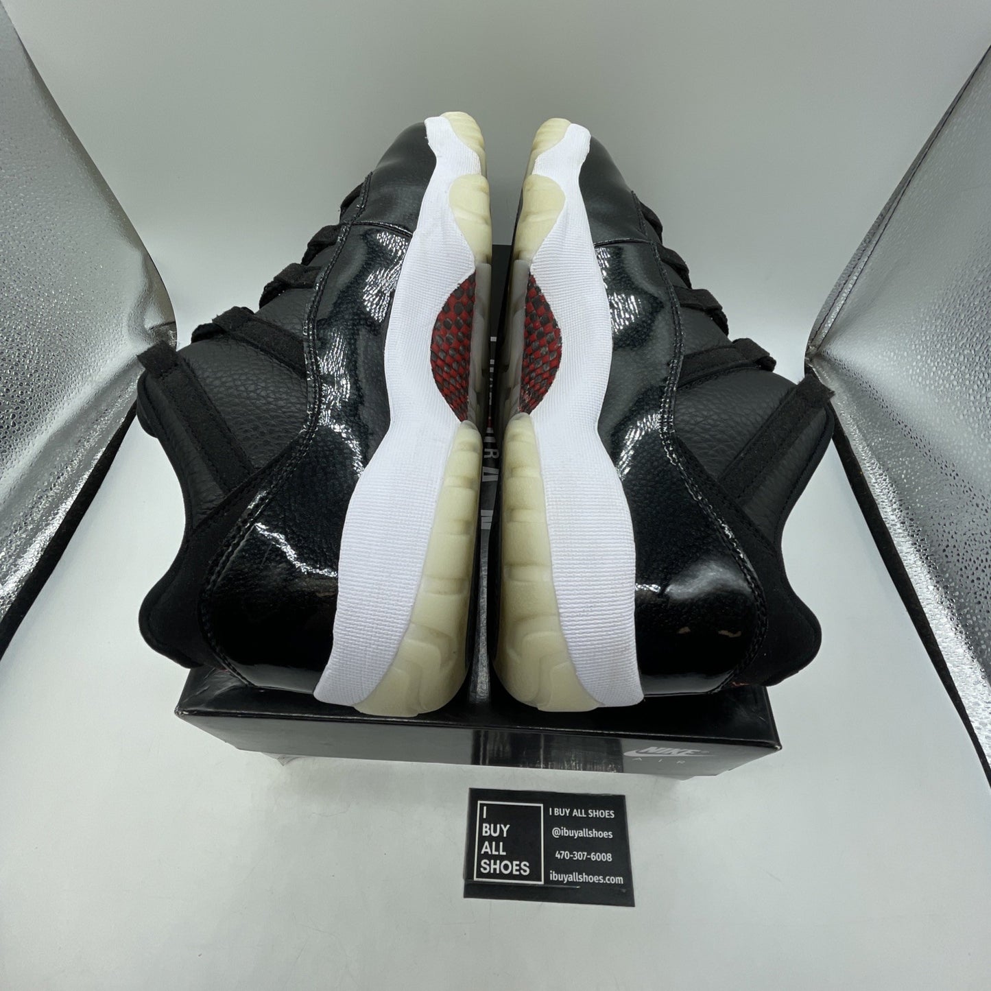 Size 11 - Air Jordan 11 Retro Low 72-10 (AV2187-001)