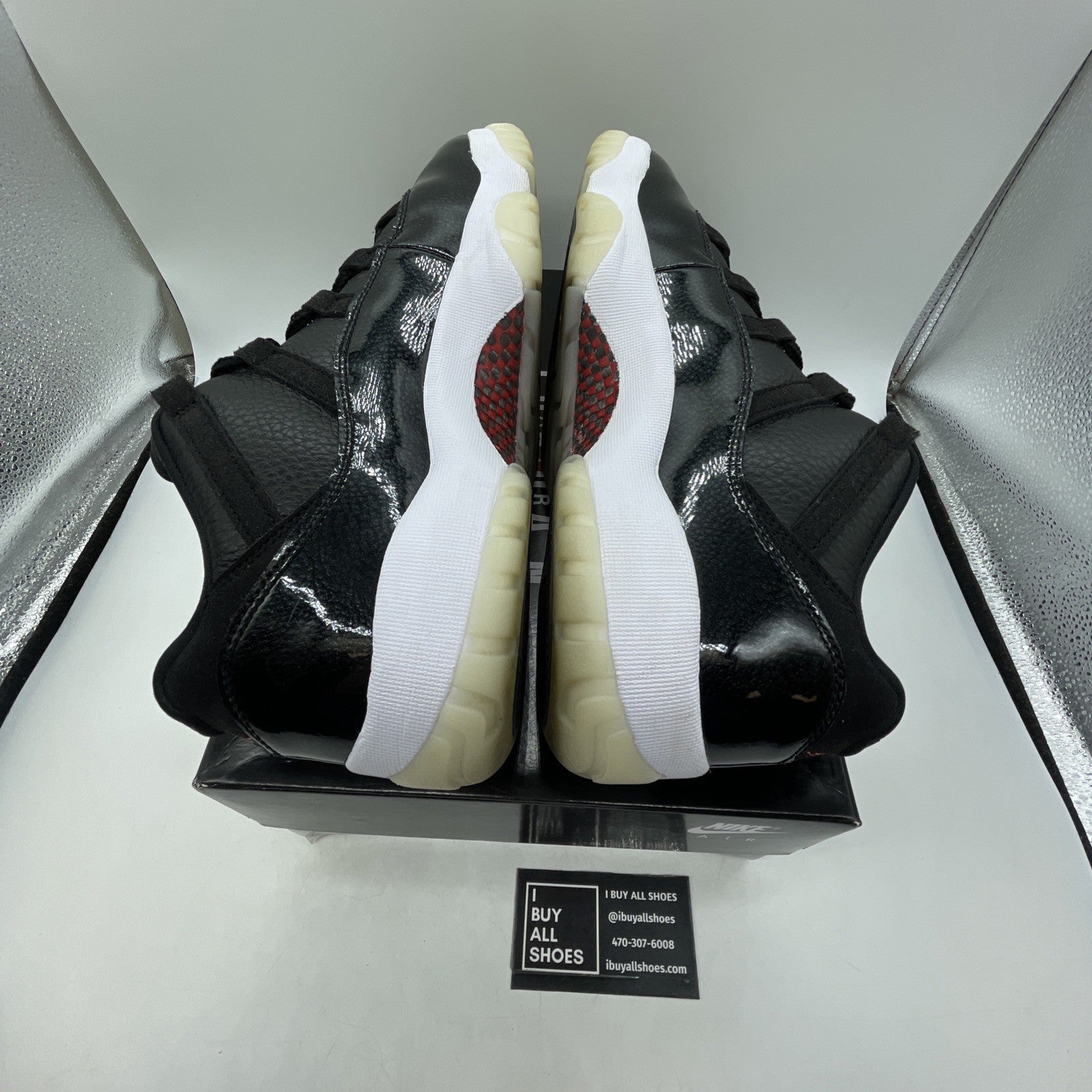 Size 11 - Air Jordan 11 Retro Low 72-10 (AV2187-001)