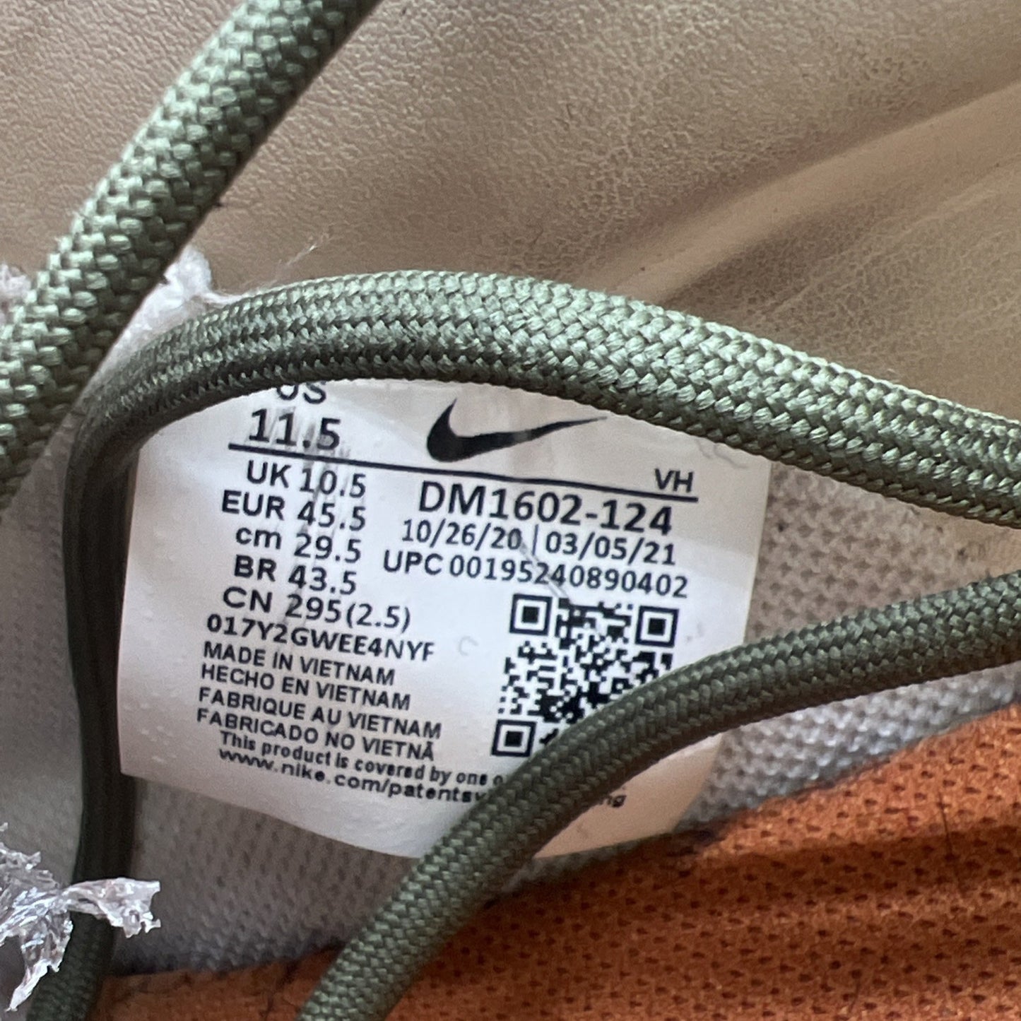 Size 11.5 - Nike Off-White x Dunk Low Lot 22 of 50 (DM1602-124)