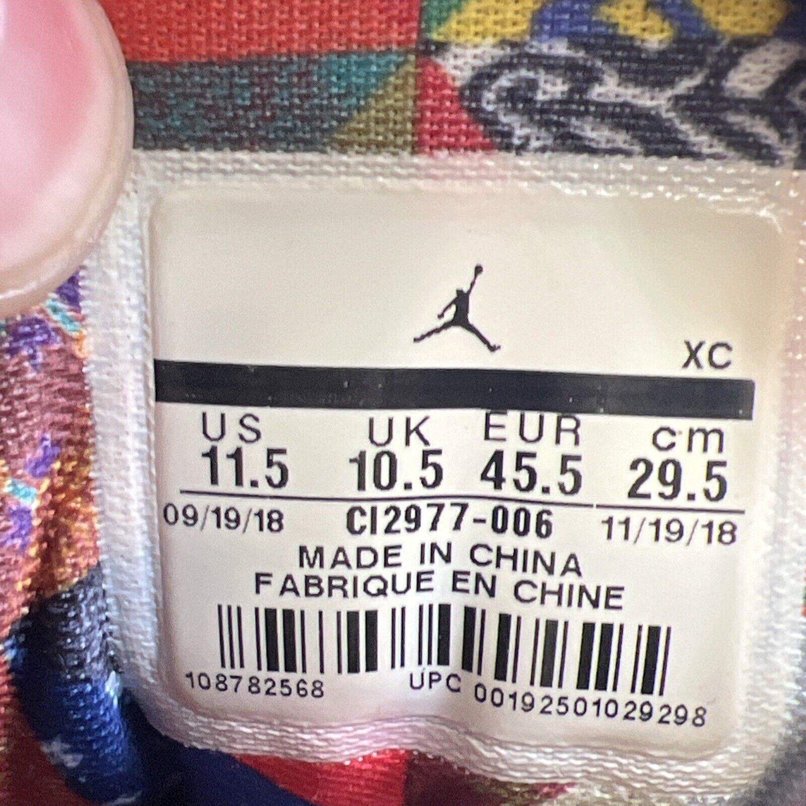 Size 11.5 - Air Jordan 12 Retro 2019 Chinese New Year (CI2977-006)