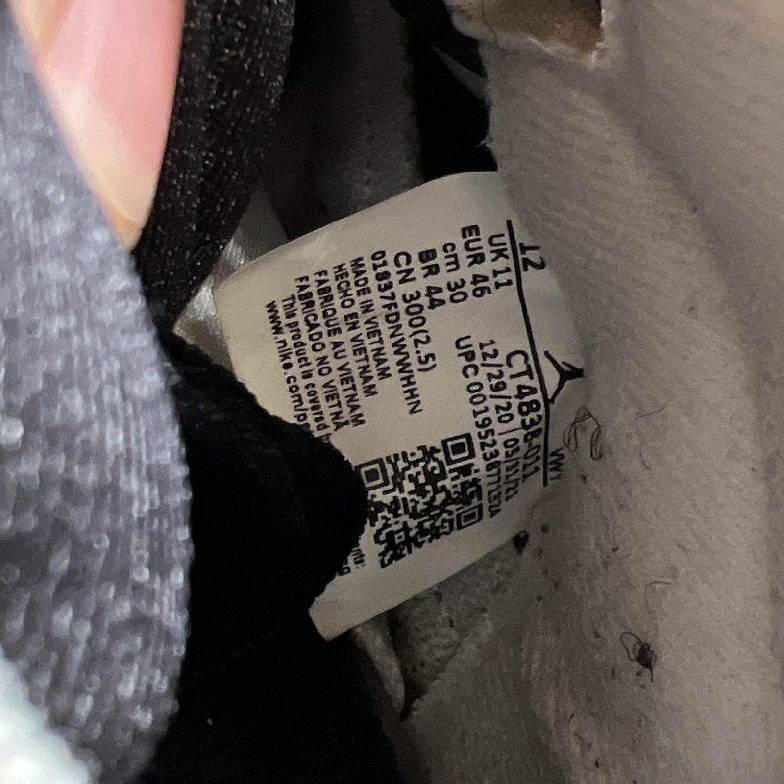 Size 12 - Air Jordan 5 Retro Mid Oreo (CT4838-011)
