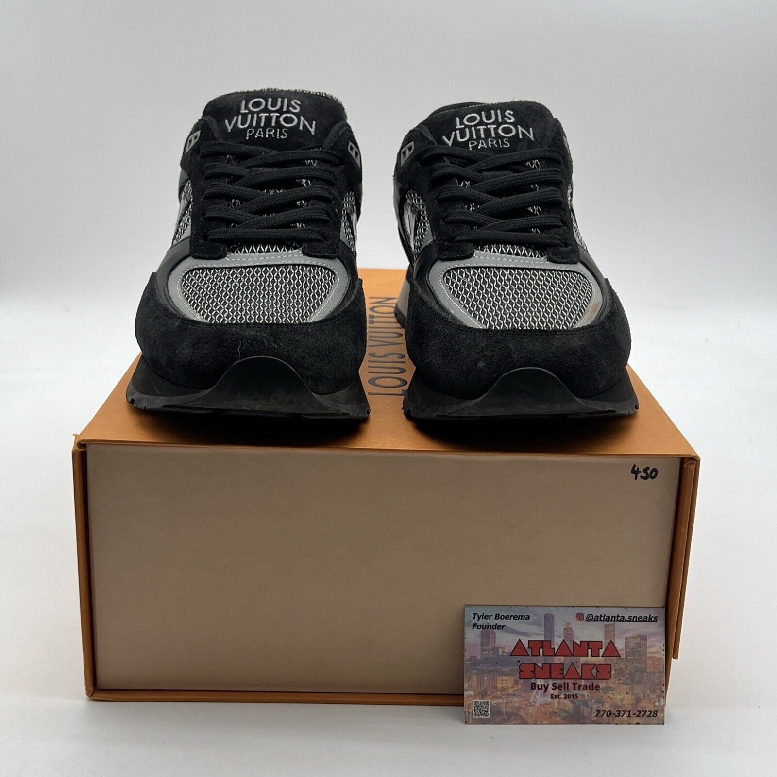 Size 10 - Louis Vuitton Run Away Sneakers 1A9J1G