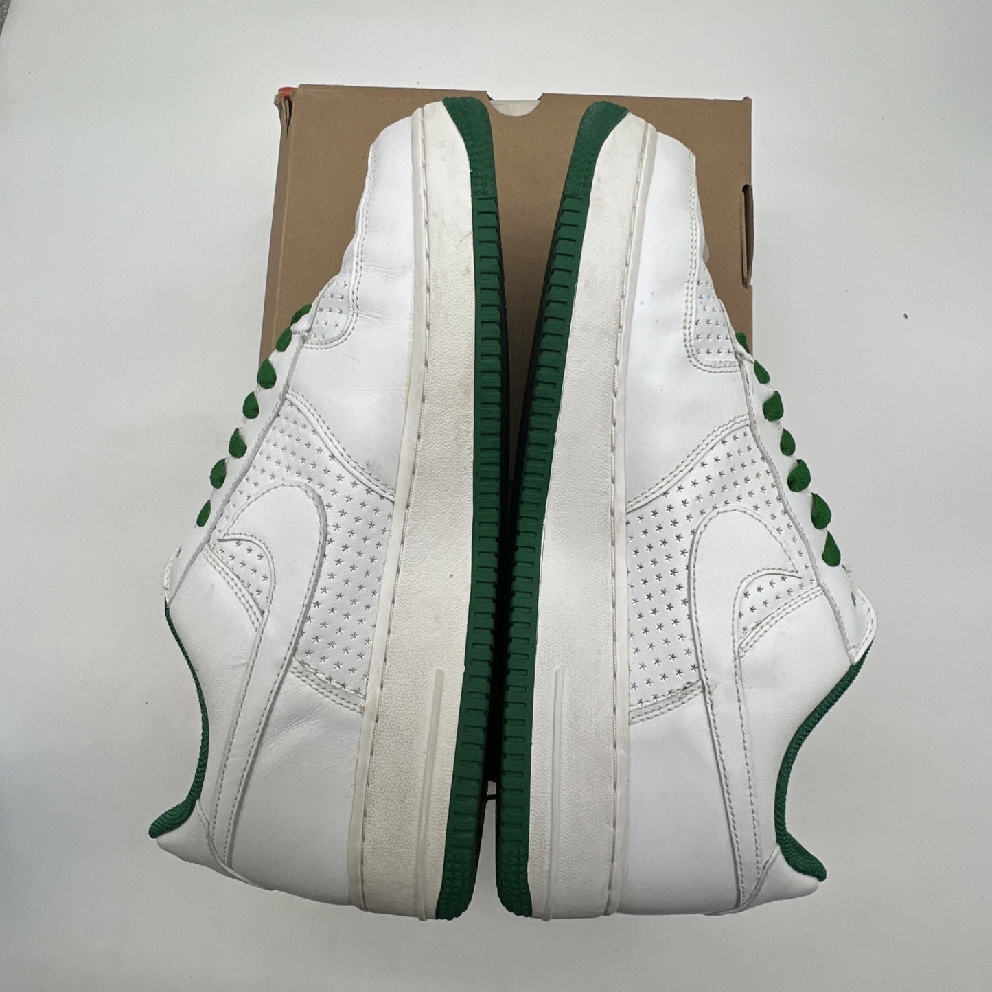 Size 10.5 - Nike Air Force 1 White Pine Green (313642-131)