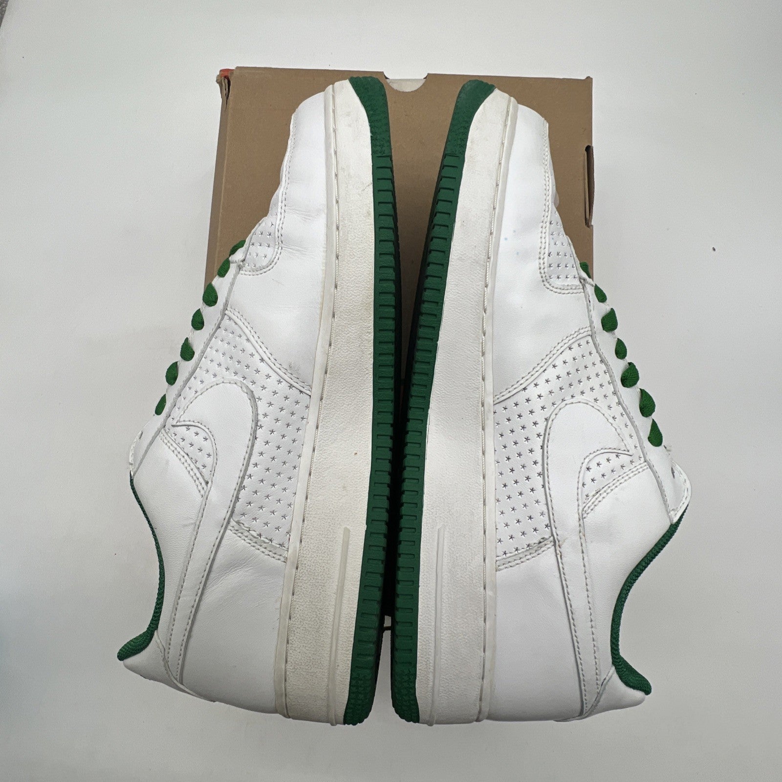 Size 10.5 - Nike Air Force 1 White Pine Green (313642-131)