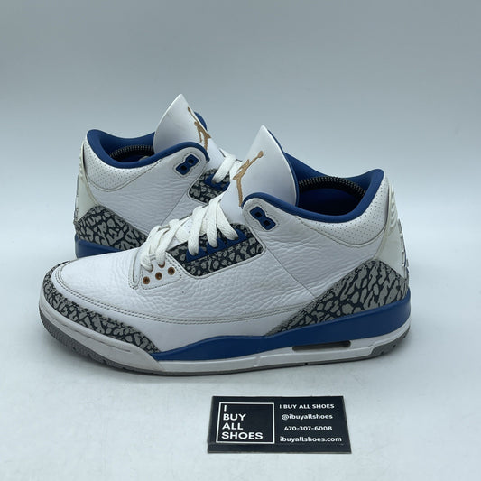 Size 8.5 - Air Jordan 3 Retro Mid Washington Wizards (CT8532-148)