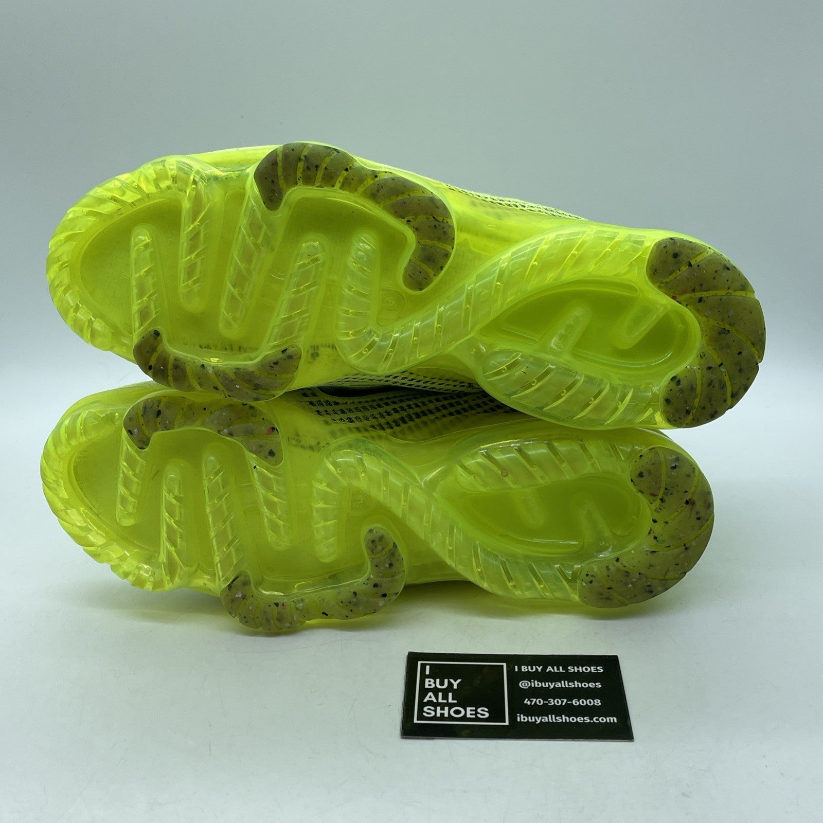 Size 10 - Nike Air VaporMax 2021 Flyknit Next Nature Volt Black (FD0761-700)