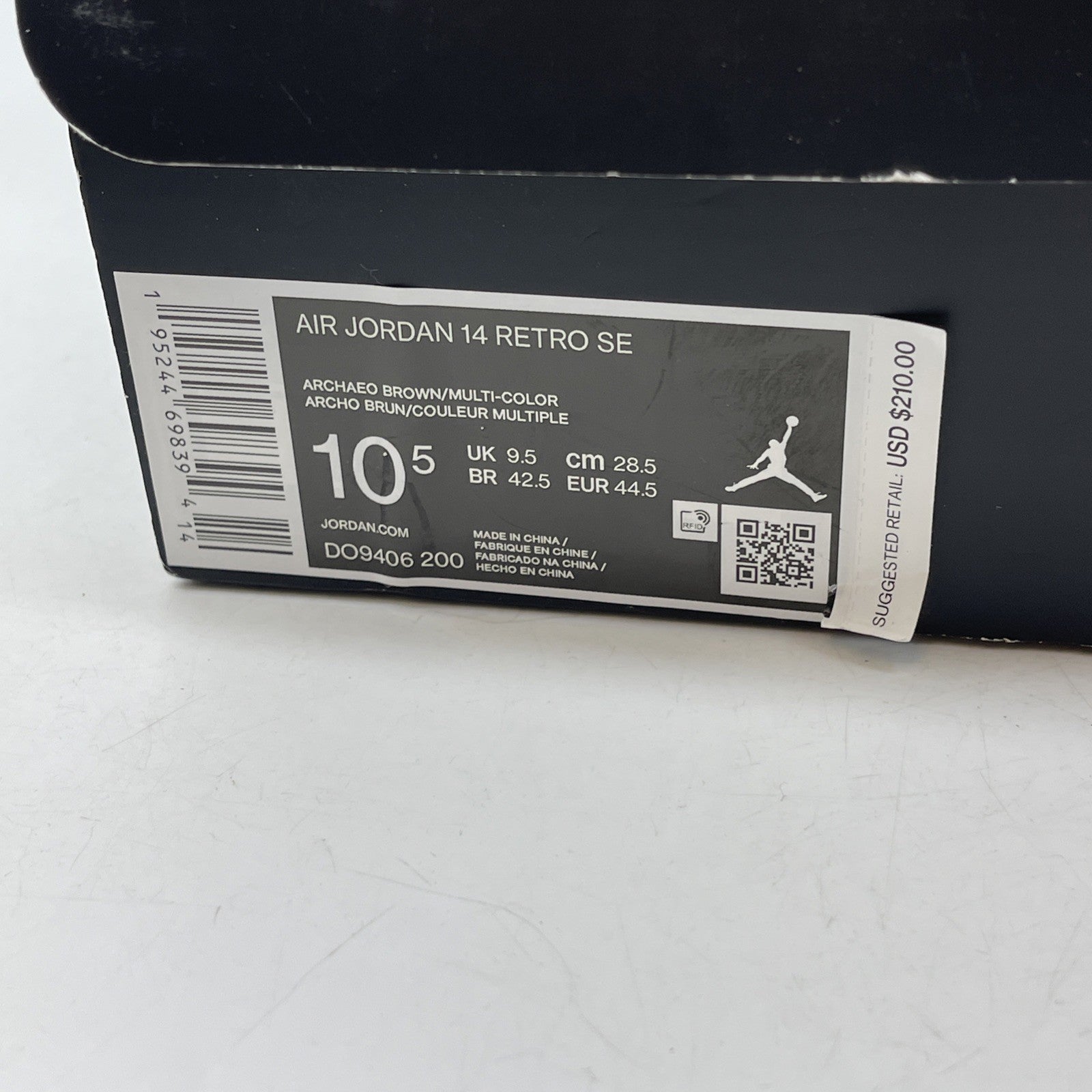 Size 10.5 - Air Jordan 14 Retro Winterized Brown Black Suede (DO9406-200)