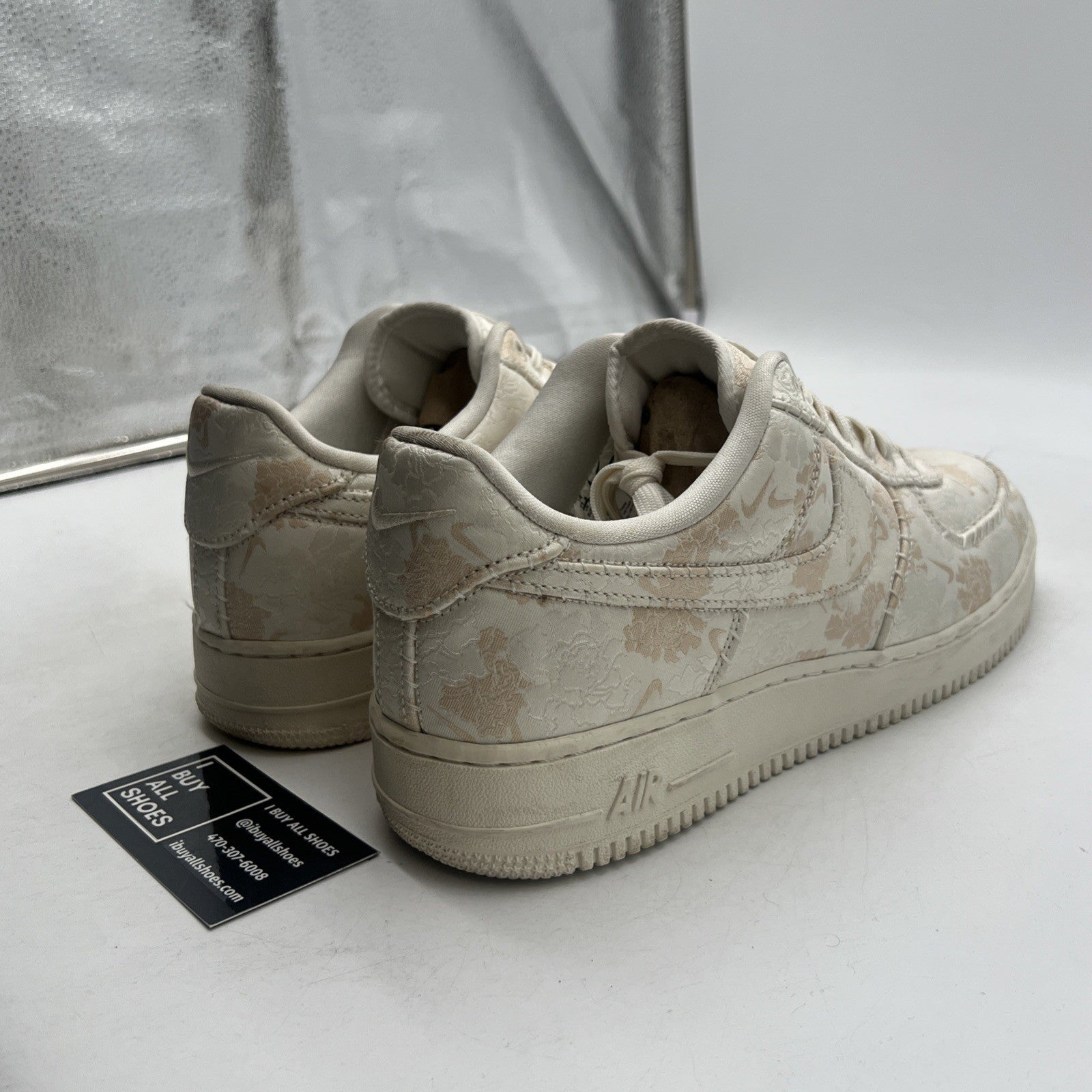 Size 11.5 - Nike Air Force 1 '07 PRM 3 Pale Ivory (AT4144-100)