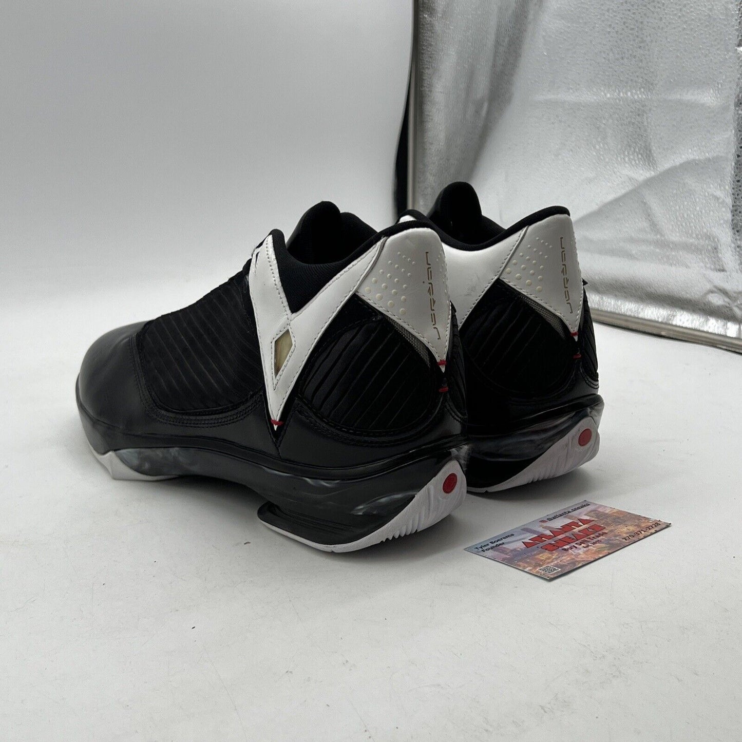 Size 12 - Air Jordan 2009 Black White (343085-062)