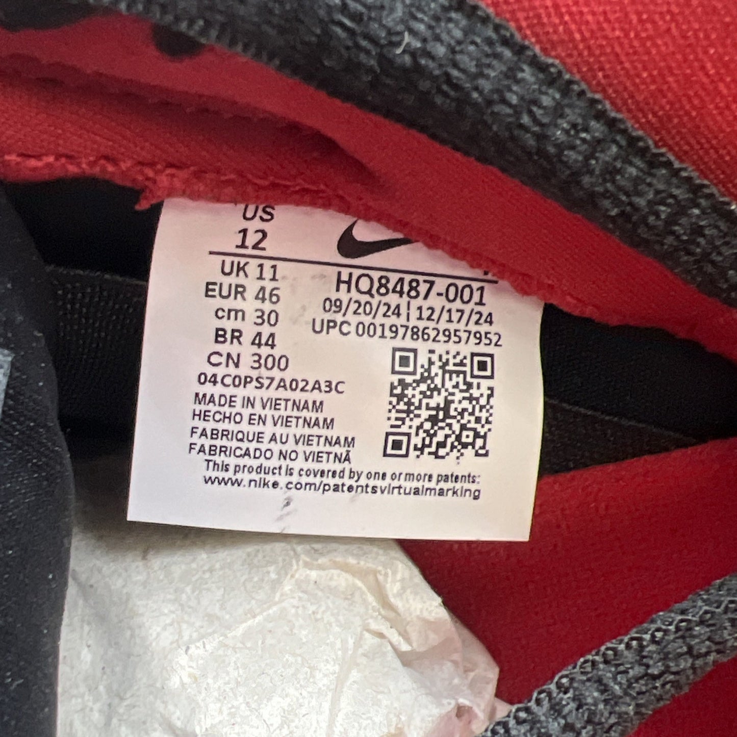 Size 12 - Nike Supreme x Dunk SB Low Black (HQ8487-001)