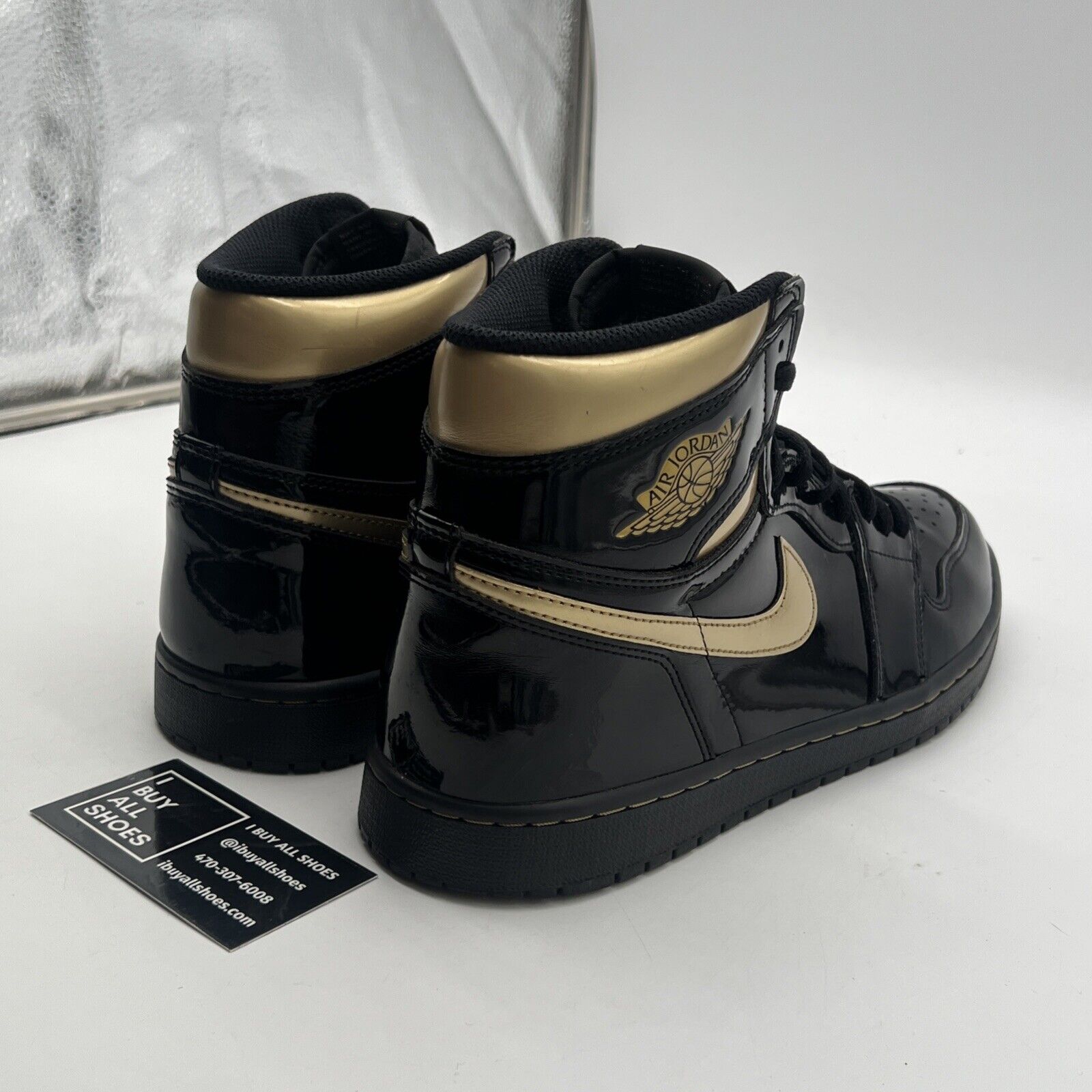 Size 11.5 - Air Jordan 1 Black 2020 (555088-032)