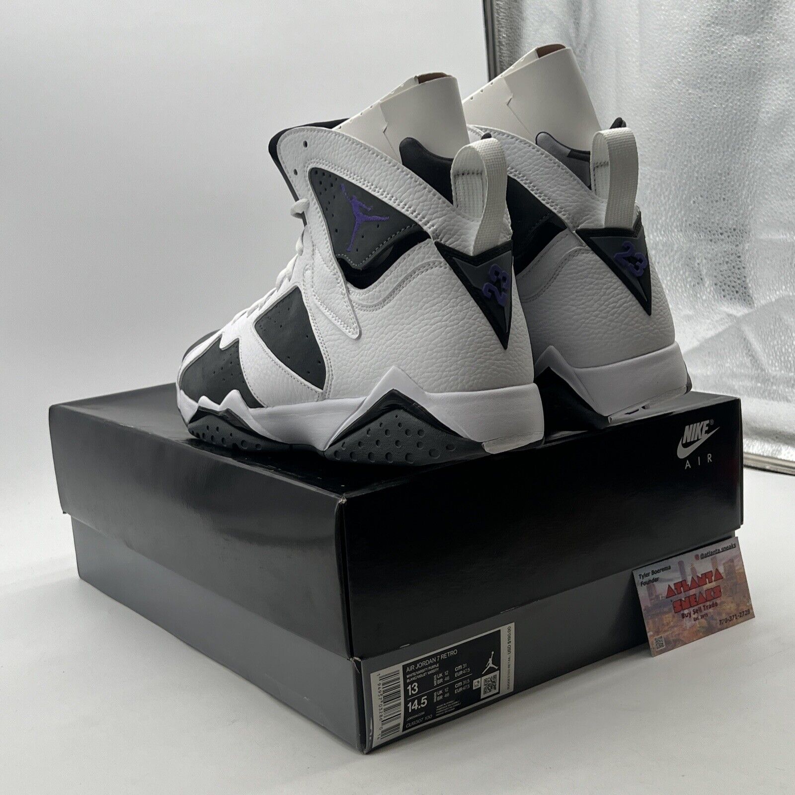 Size 13 - Air Jordan 7 Retro 2021 Flint (CU9307-100)