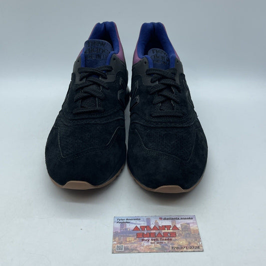 Size 12 - New Balance 997 Black Purple Suede Red Brown (M997CSS)