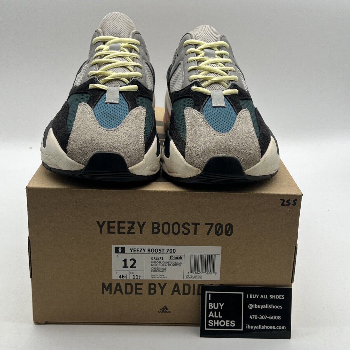Size 12 - Adidas Yeezy Boost 700 Low Wave Runner (B75571)