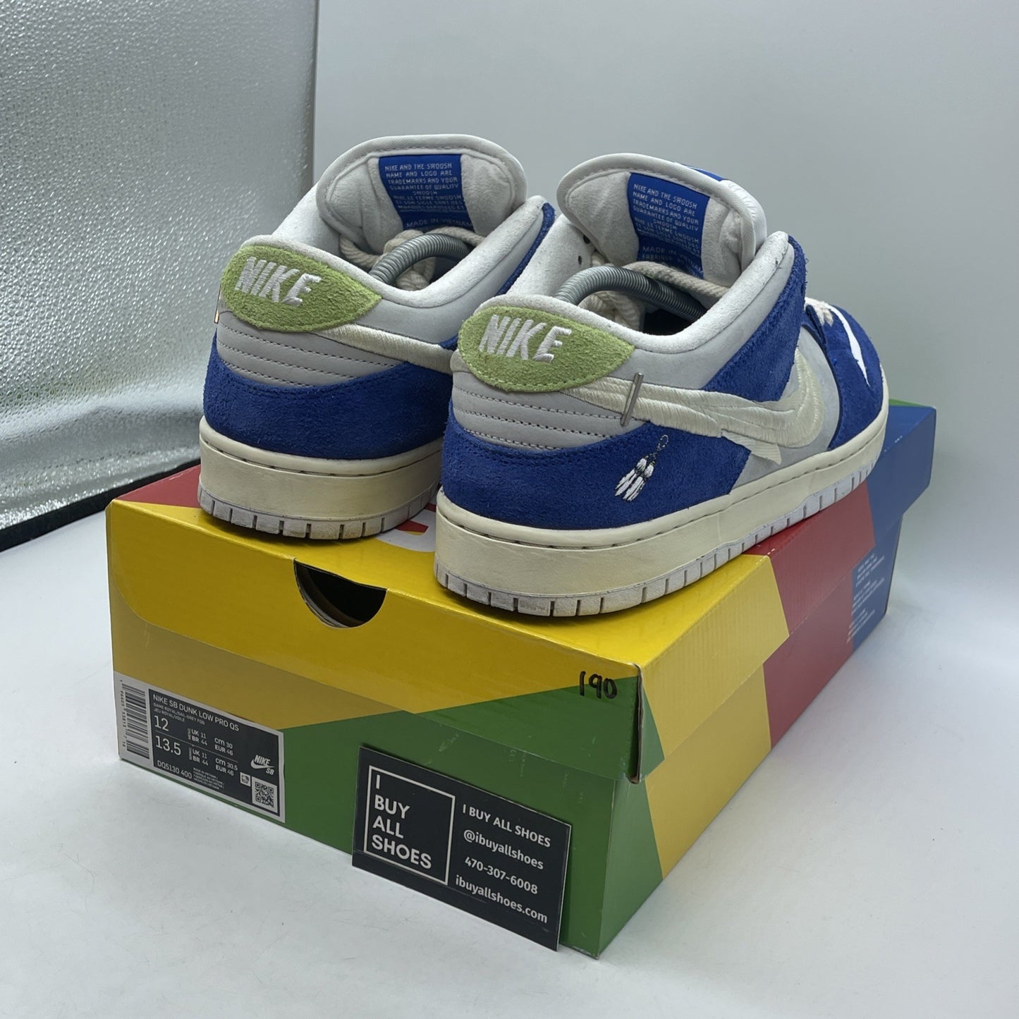 Size 12 - Nike Fly Streetwear x Dunk Pro SB Low Gardenia Suede (DQ5130-400)